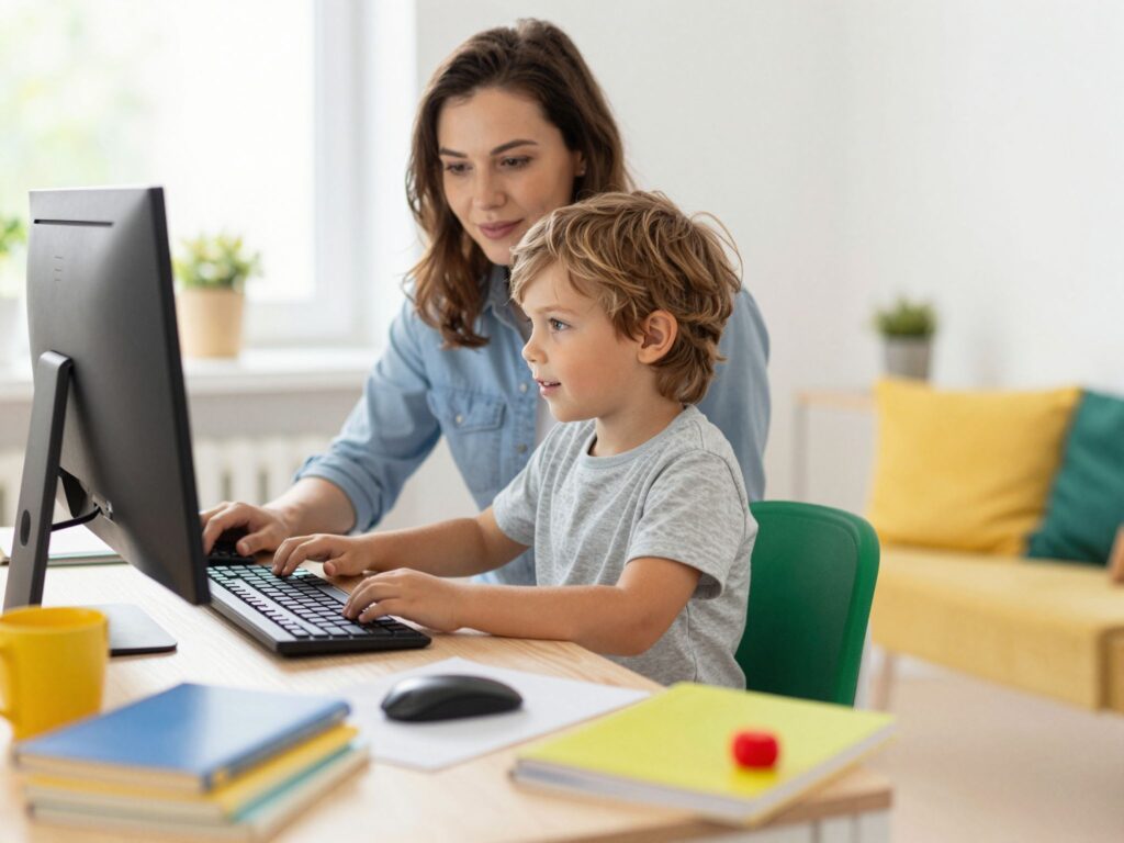 Számítógép-használat: A korai kezdés előnyei és hátrányai