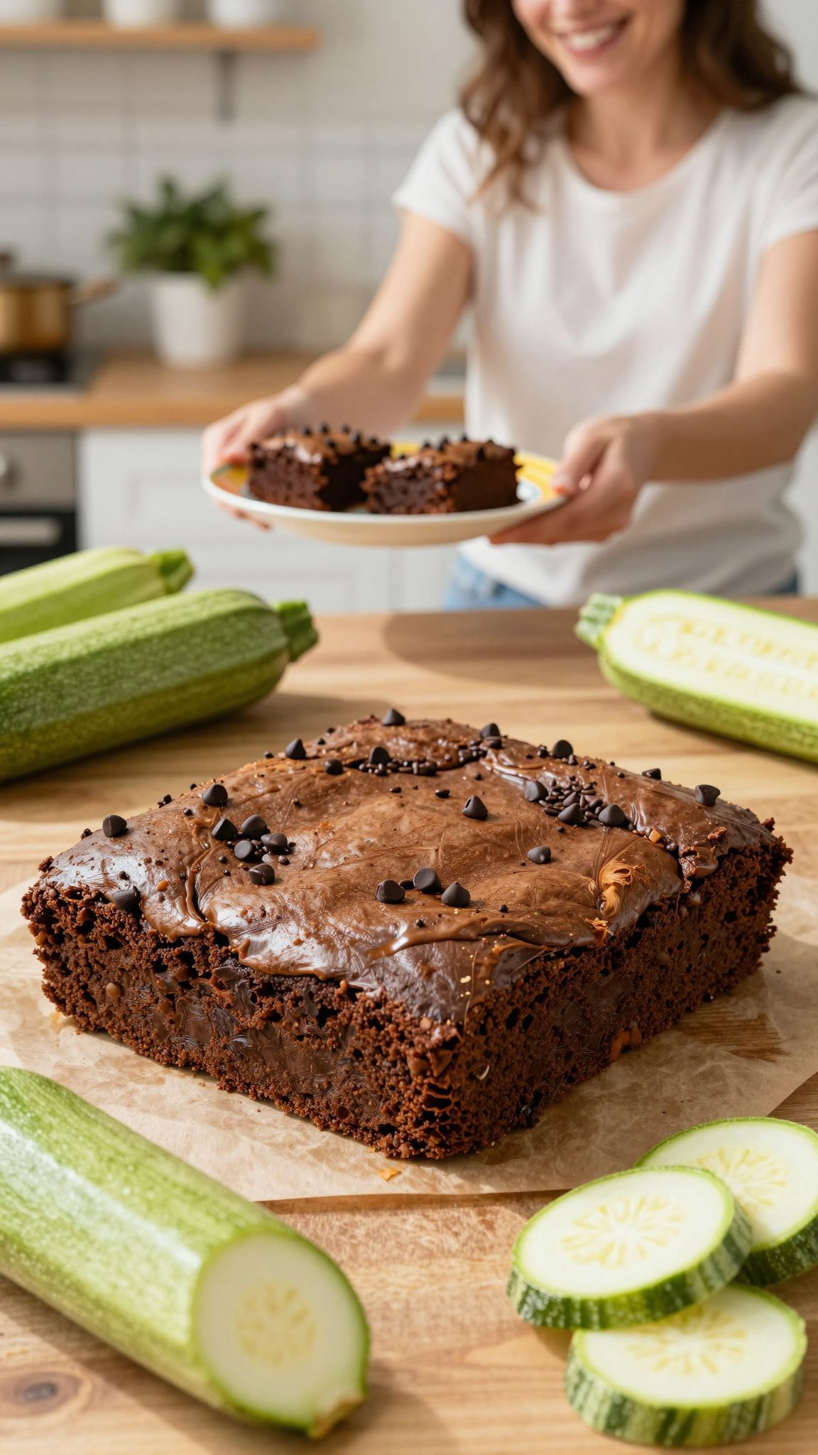 Tálald vaníliafagylalttal a brownie-t még finomabbá téve!