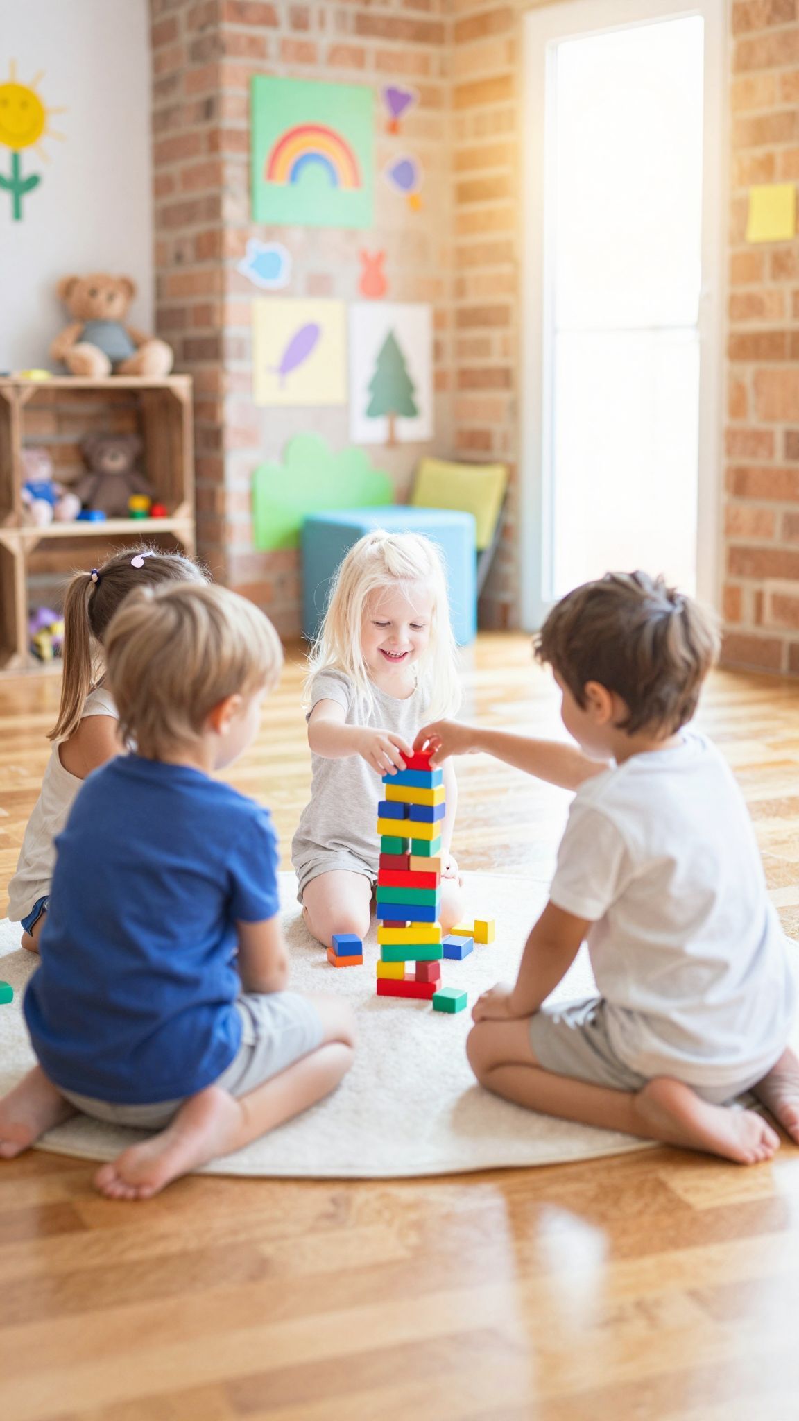 A barátkozás erősíti az ovisok érzelmi fejlődését.