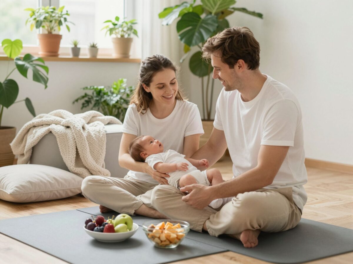 Tippek a gyorsabb felépüléshez: táplálkozás, pihenés és mozgás a gyermekágy alatt
