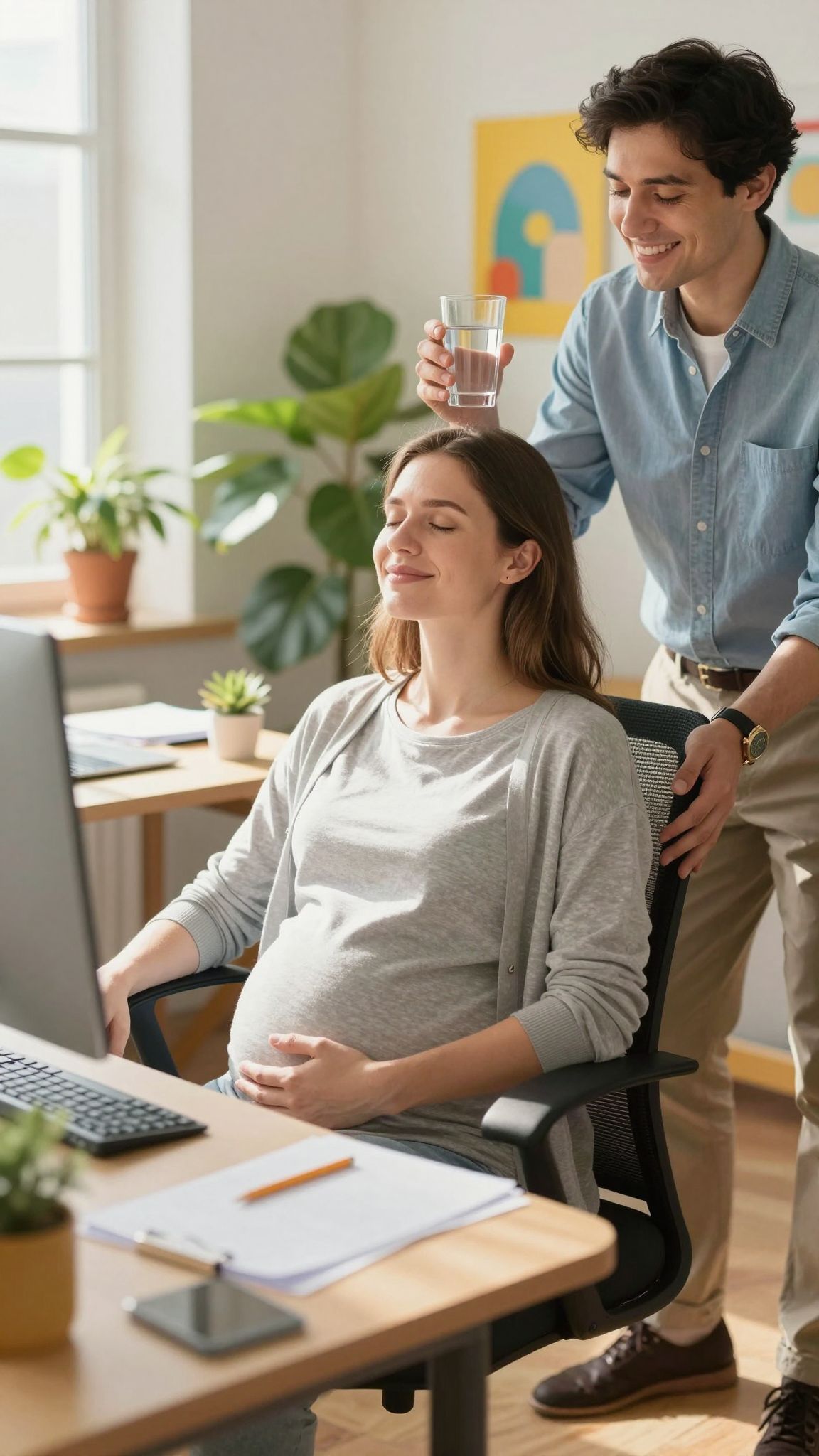 Fontos a támogató munkahelyi légkör kialakítása terhesség alatt.