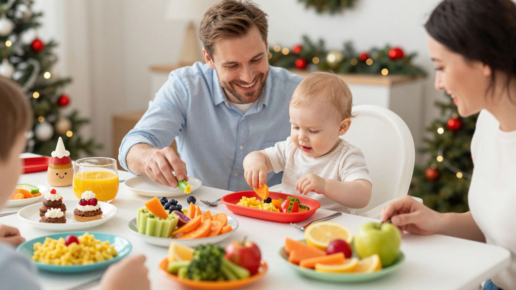 Baba karácsonyi étkezéséhez válasszunk friss, allergénmentes ételeket!