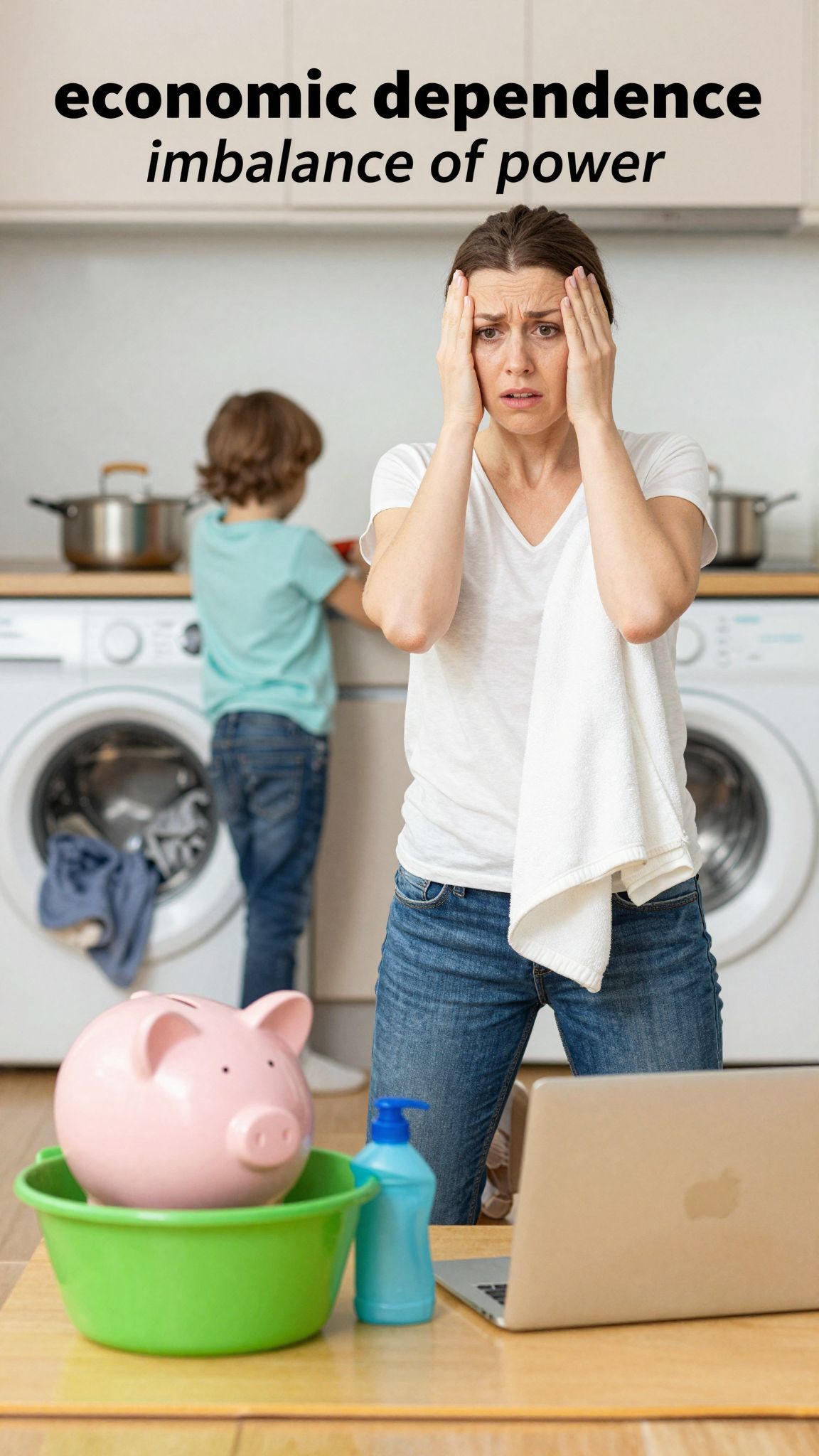 A nők gazdasági függősége csökkenti hatalmi pozíciójukat.