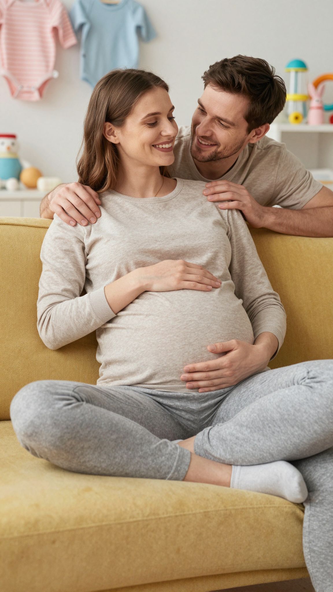 A harmadik trimeszterben a férfiak szerepe kiemelkedő.