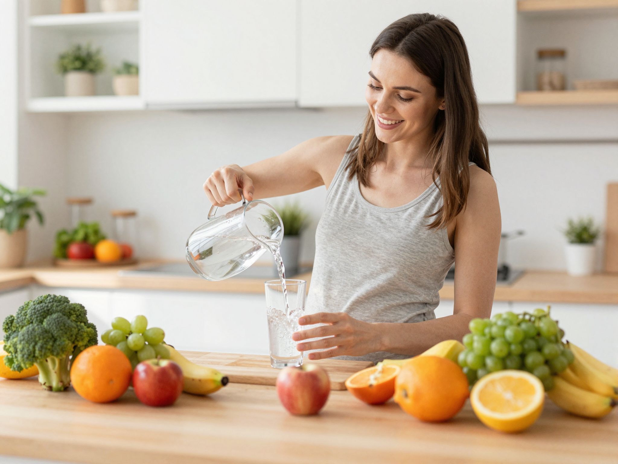 A megfelelő hidratáció segít csökkenteni a gyomorfájást.