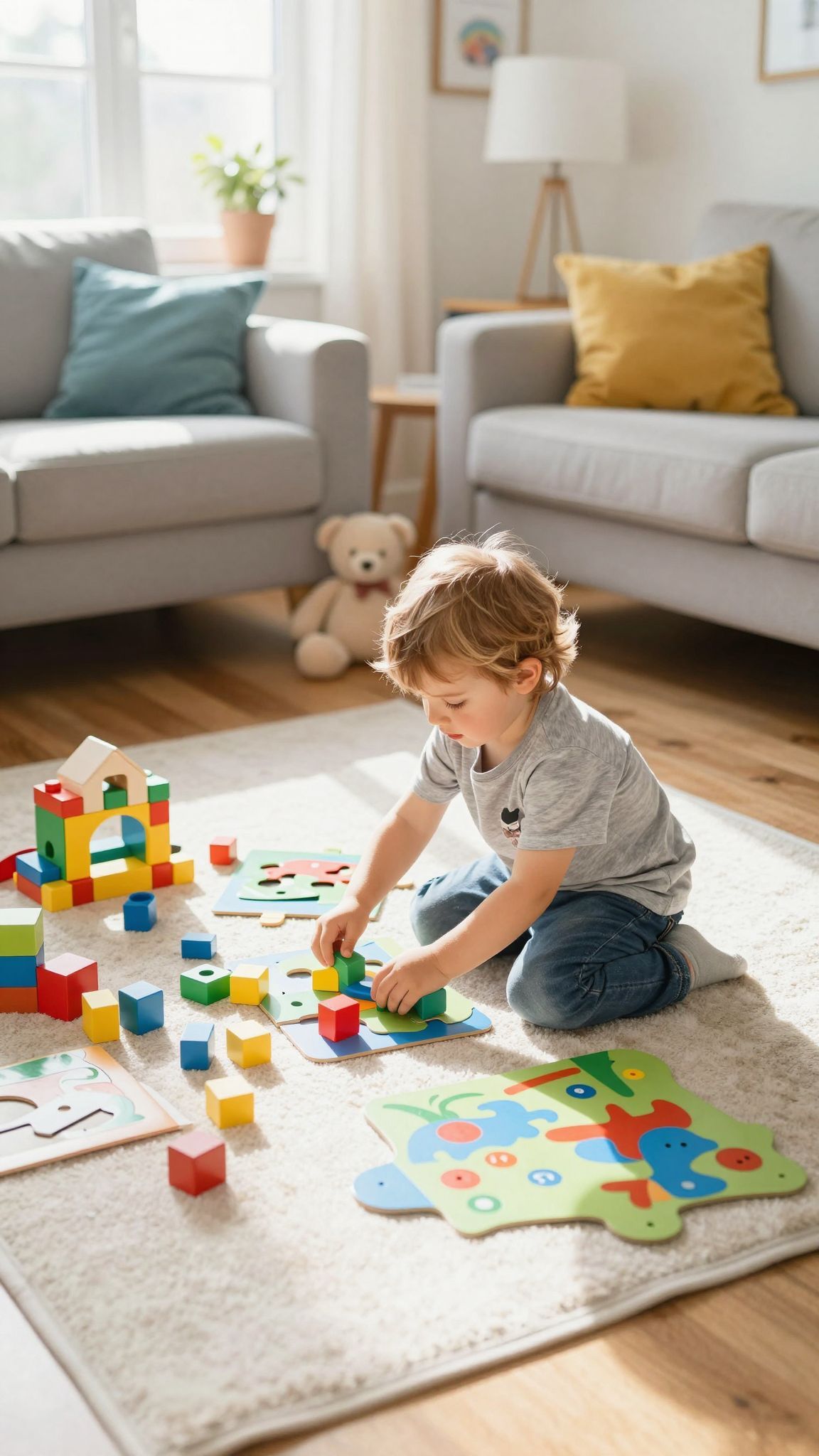 A játékok rotálása serkenti a kreativitást és érdeklődést.