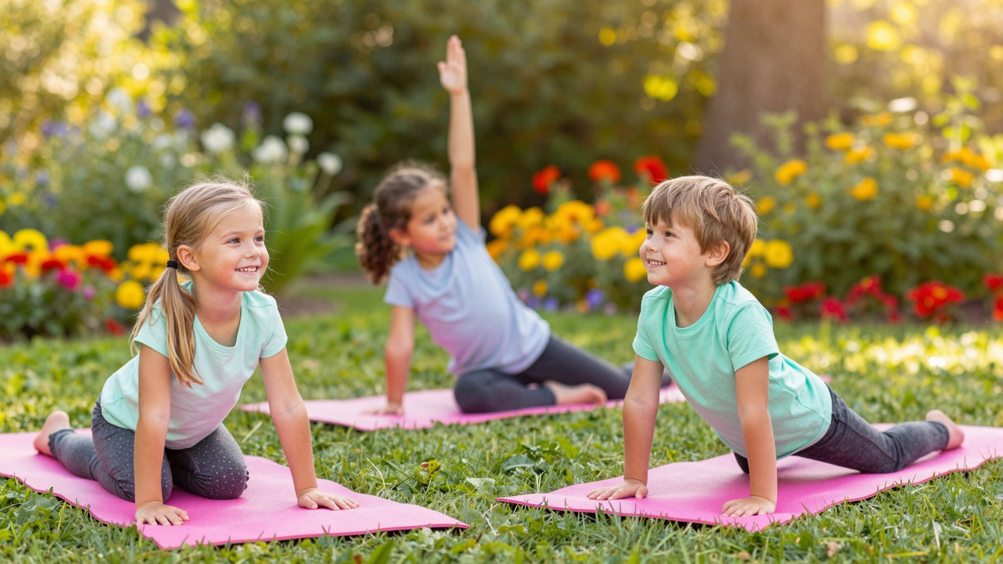 A jóga elősegíti a koncentrációt és a stresszkezelést.