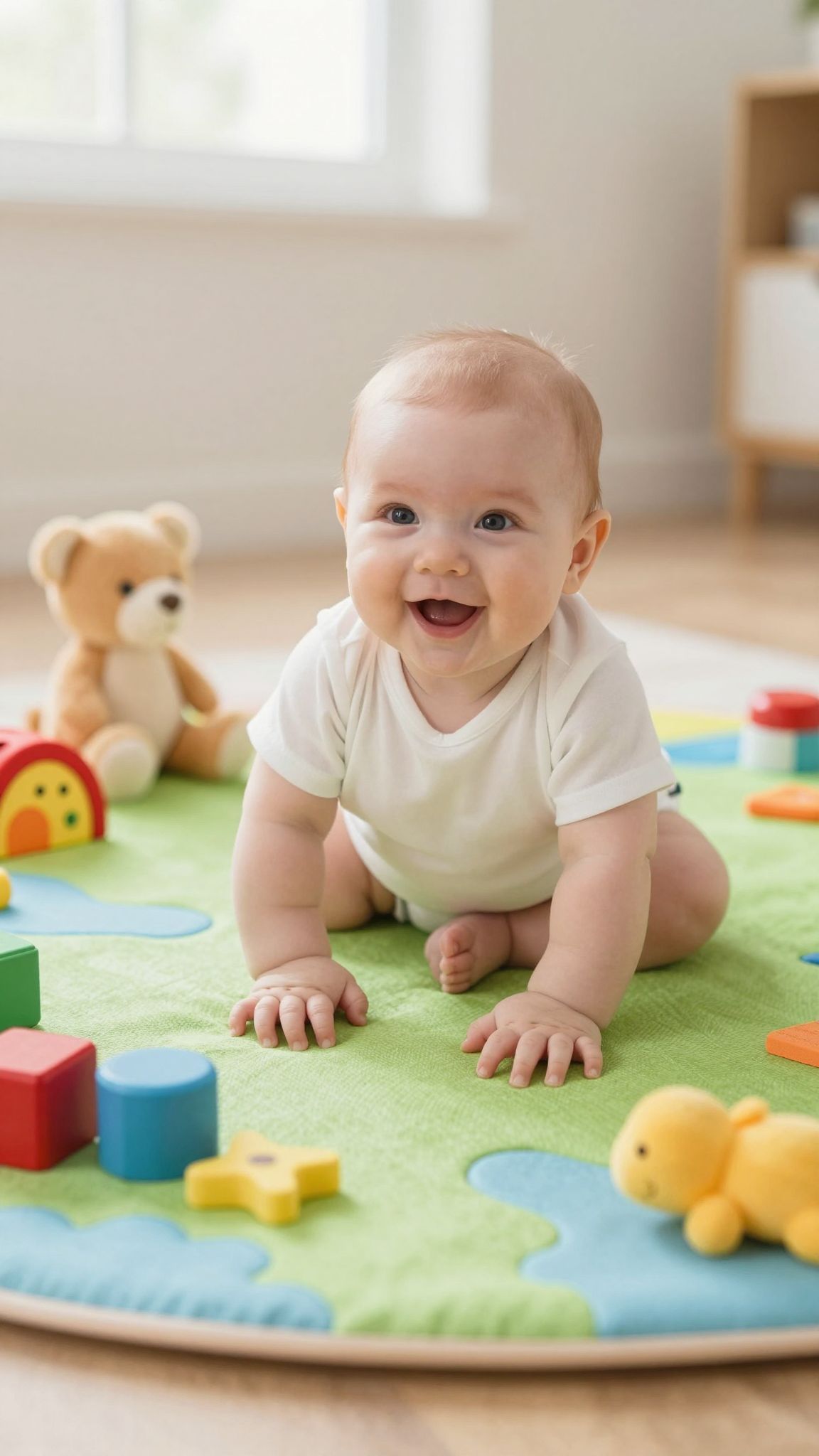A csecsemők kezdenek felfedezni az ok-okozati összefüggéseket.