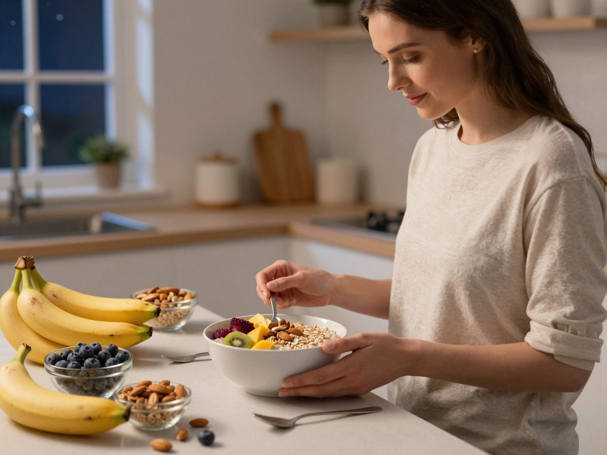 A komplex szénhidrátok segítik a melatonintermelést alváskor.