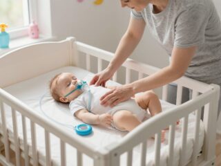 A légzésfigyelő használata: minden, amit a szülőknek tudniuk kell a biztonságos alvásért