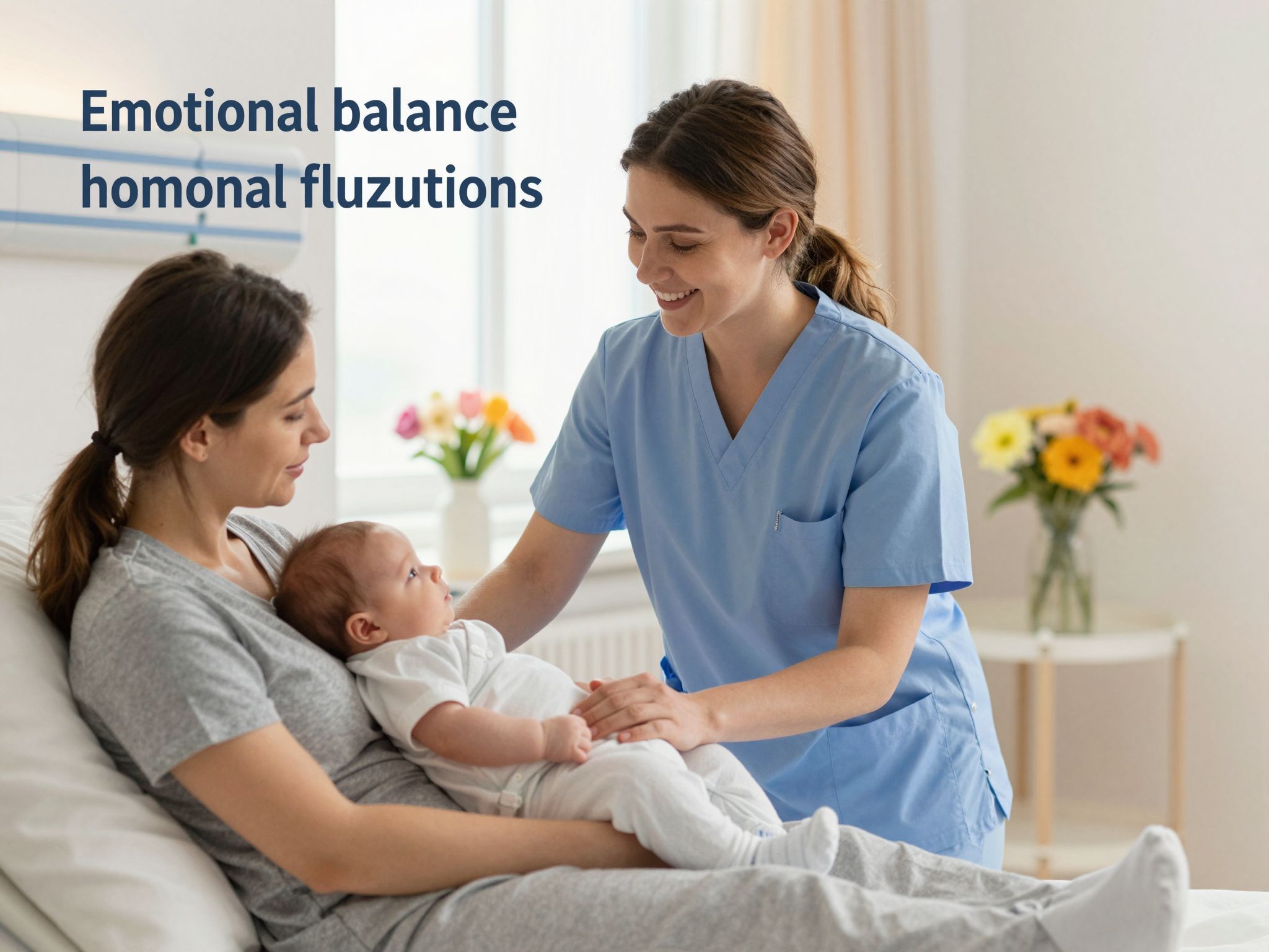 A hormonok hatással vannak a mentális jólétre szülés után.