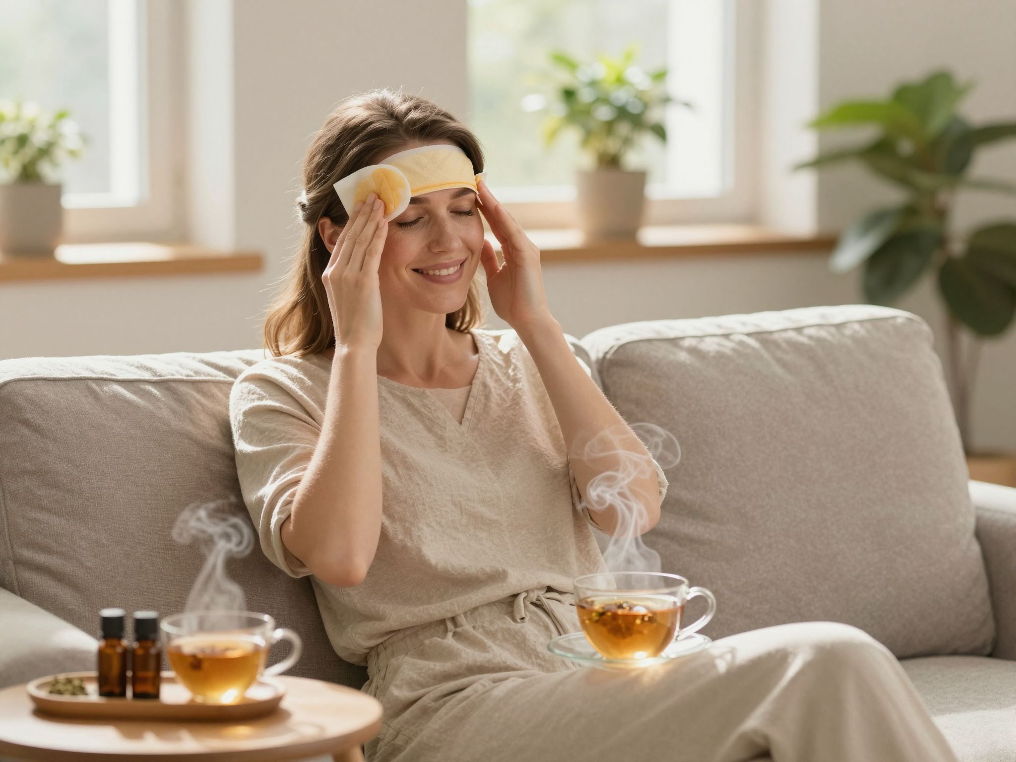 A meleg borogatás segít a fájdalomcsillapításban és relaxációban.