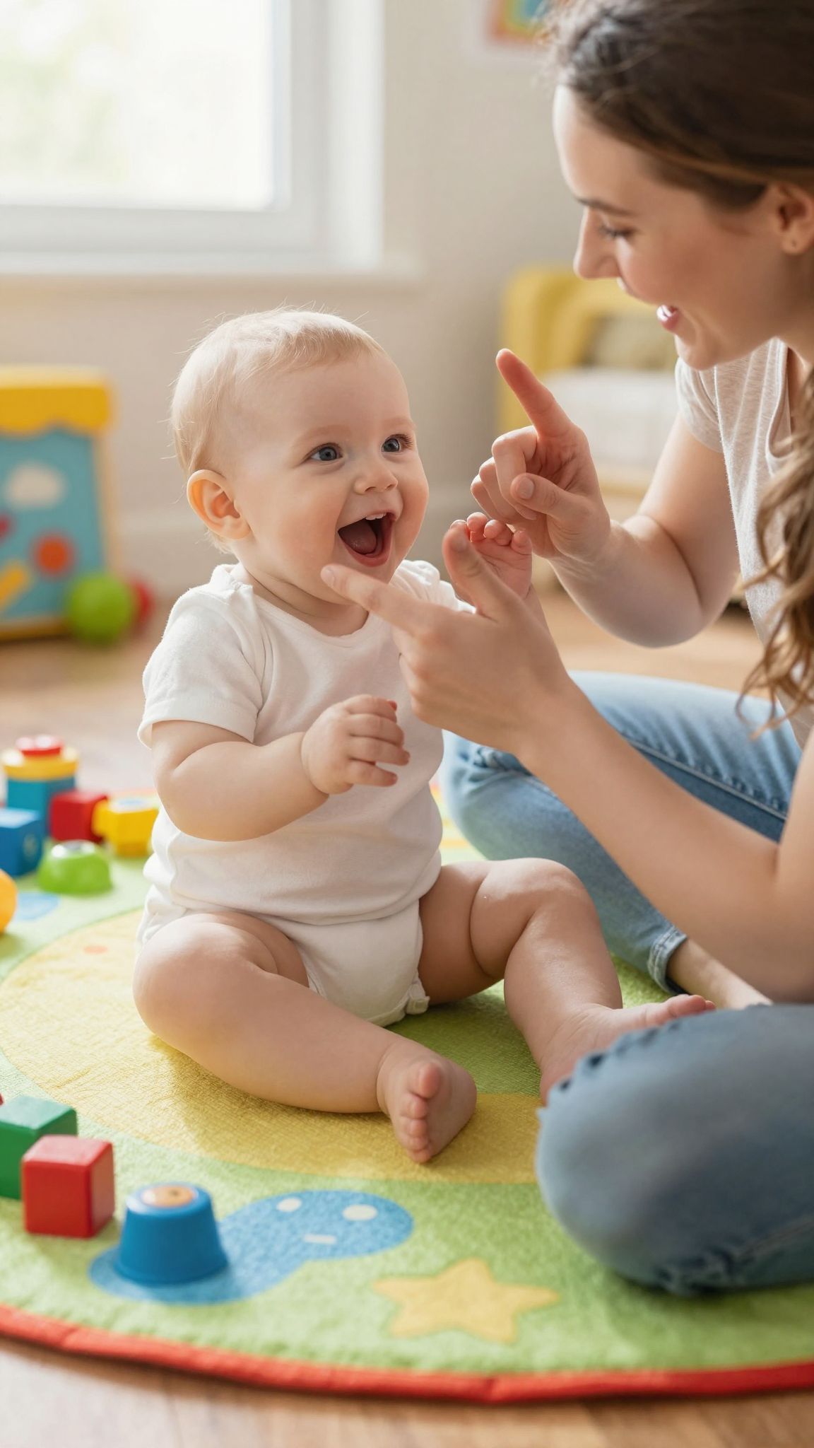 A mozgás ösztönzi a beszéd fejlődését a babákban.