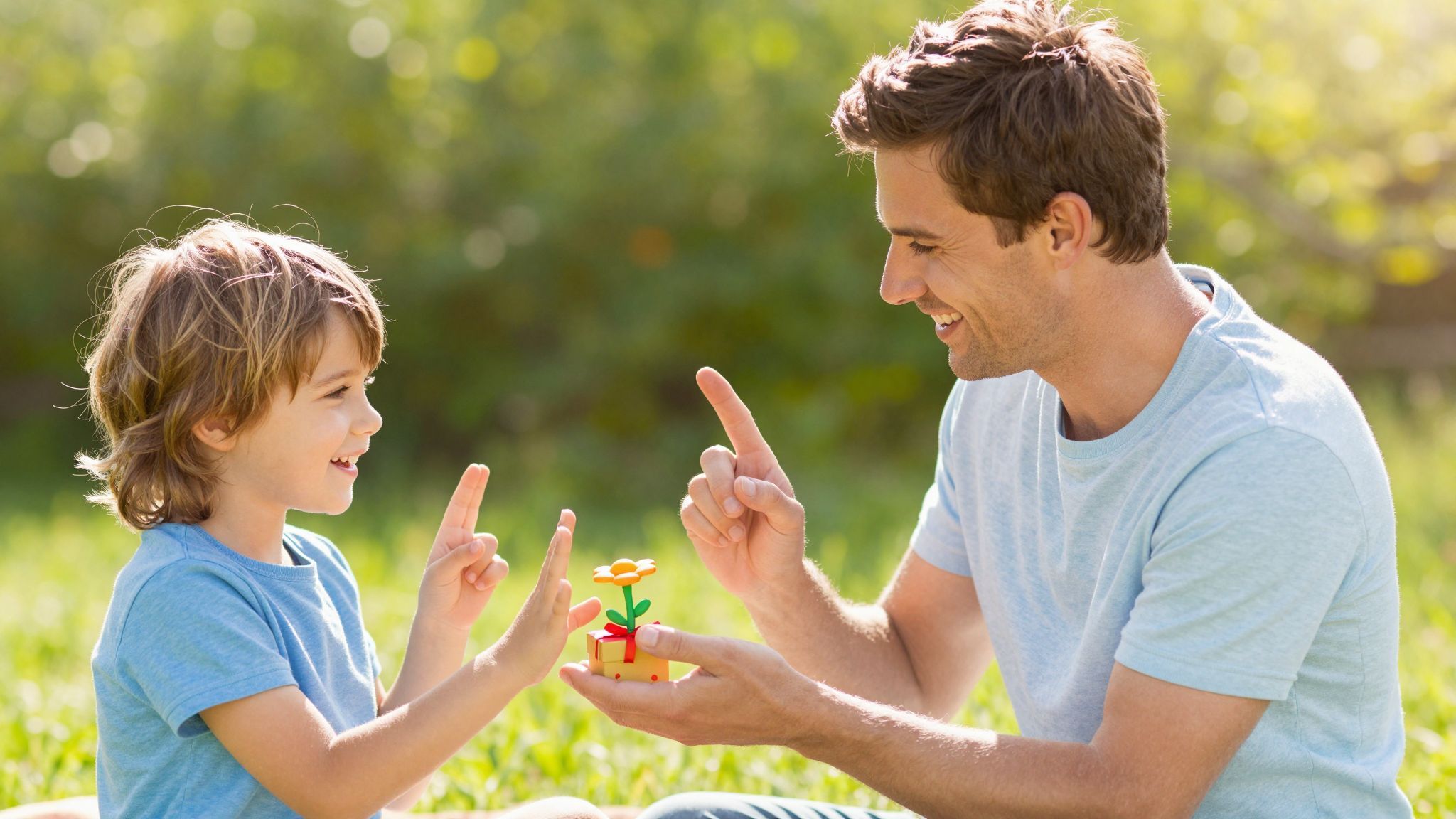 A példamutatás kulcsszerepet játszik a gyereknevelésben.