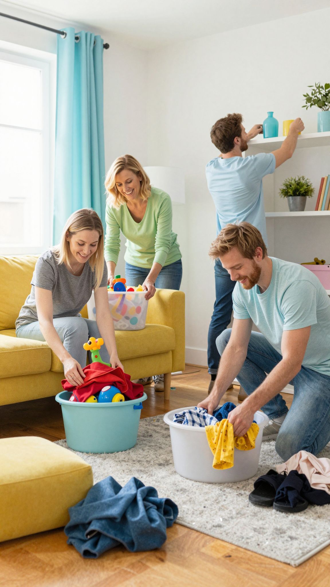 A közös rendrakás összeköti az embereket és erősíti a kapcsolatokat.