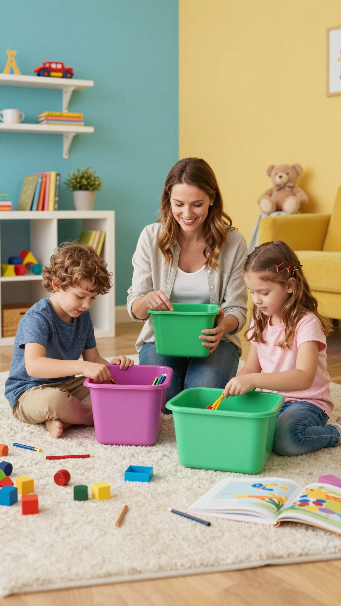 A rendszerezés a stressz csökkentésének kulcsa a családban.