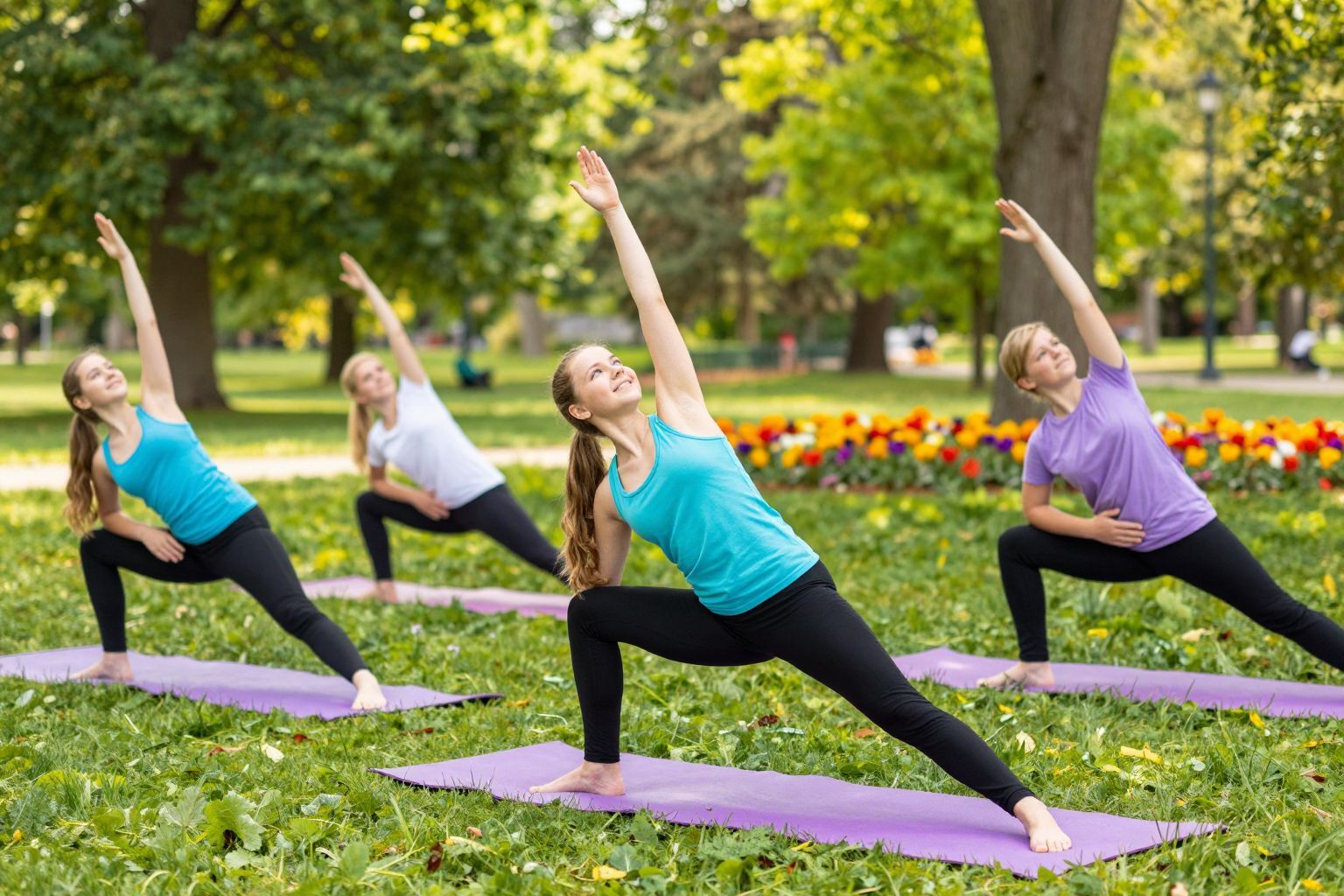 A serdülőkori jóga segít a stresszkezelésben és önbizalomépítésben.