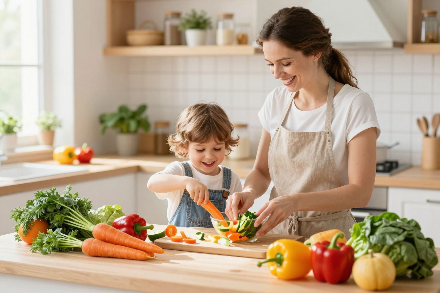 A sütés kiemeli a zöldségek természetes édes ízét.