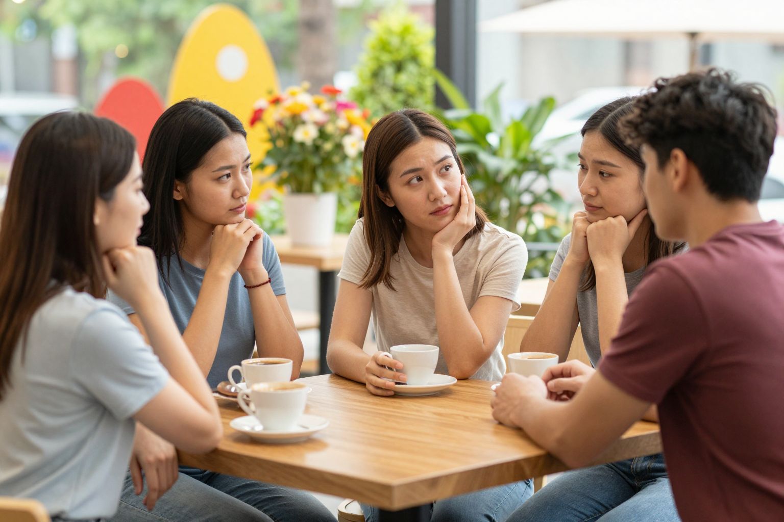 A barátok támogatása enyhítheti a lányok válás utáni terheit.