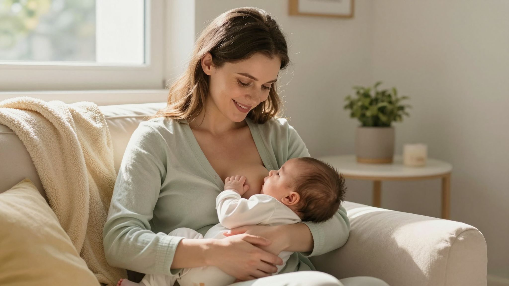 A szoptatás segíti a szülés utáni regenerációt.