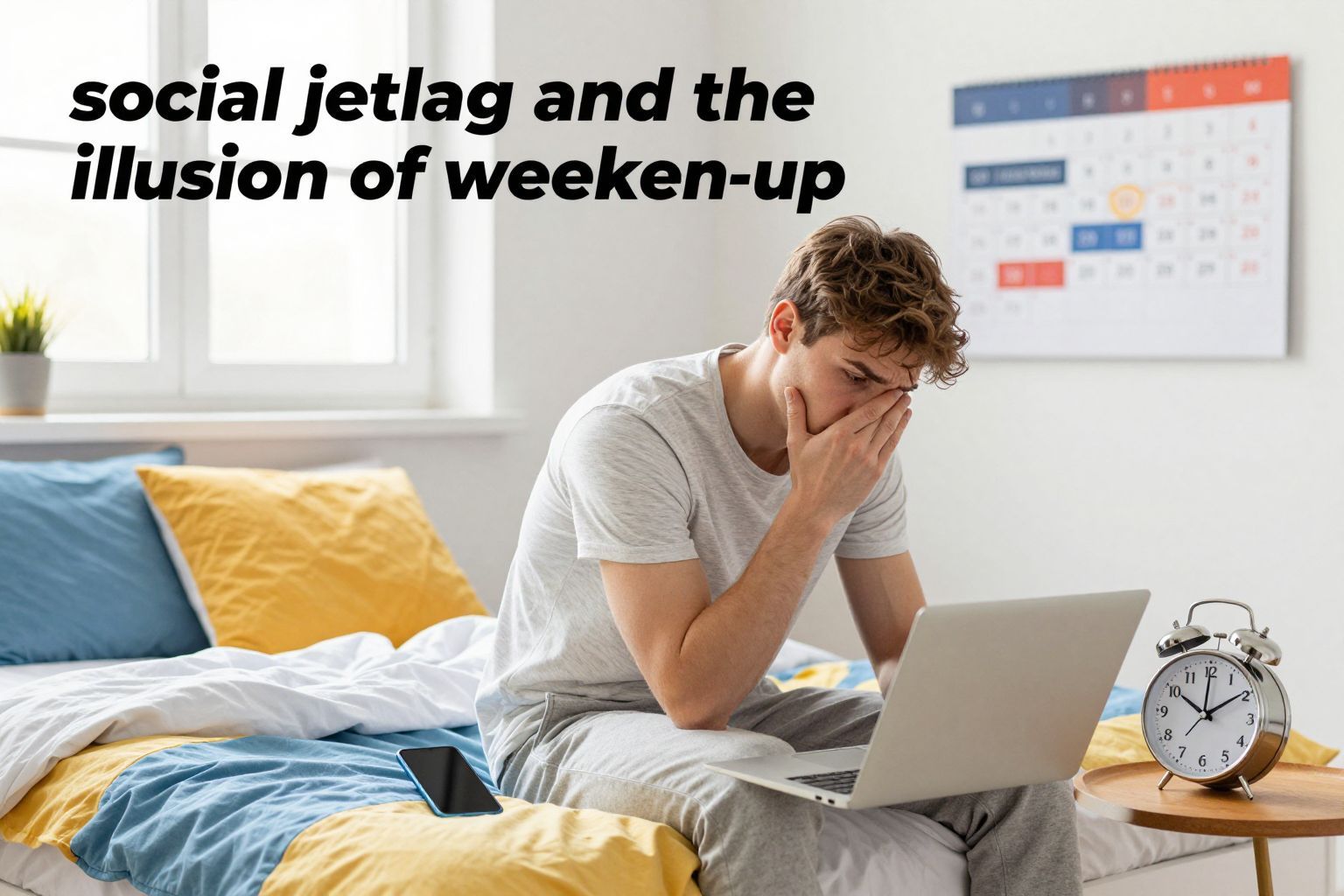 A hétvégi alvás nem kompenzálja a hétköznapi hiányt.