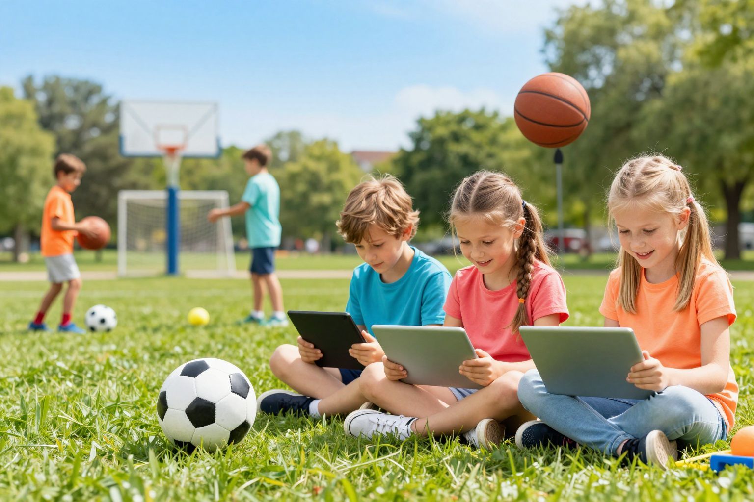 A technológia ösztönözheti a gyerekek sportolási szokásait.