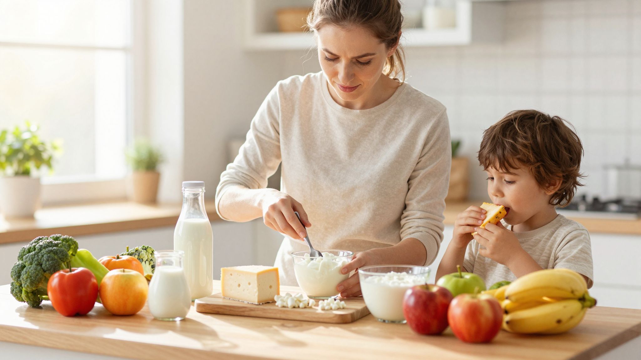 A tehéntejfehérje-allergia gyakori a kisgyermekeknél.