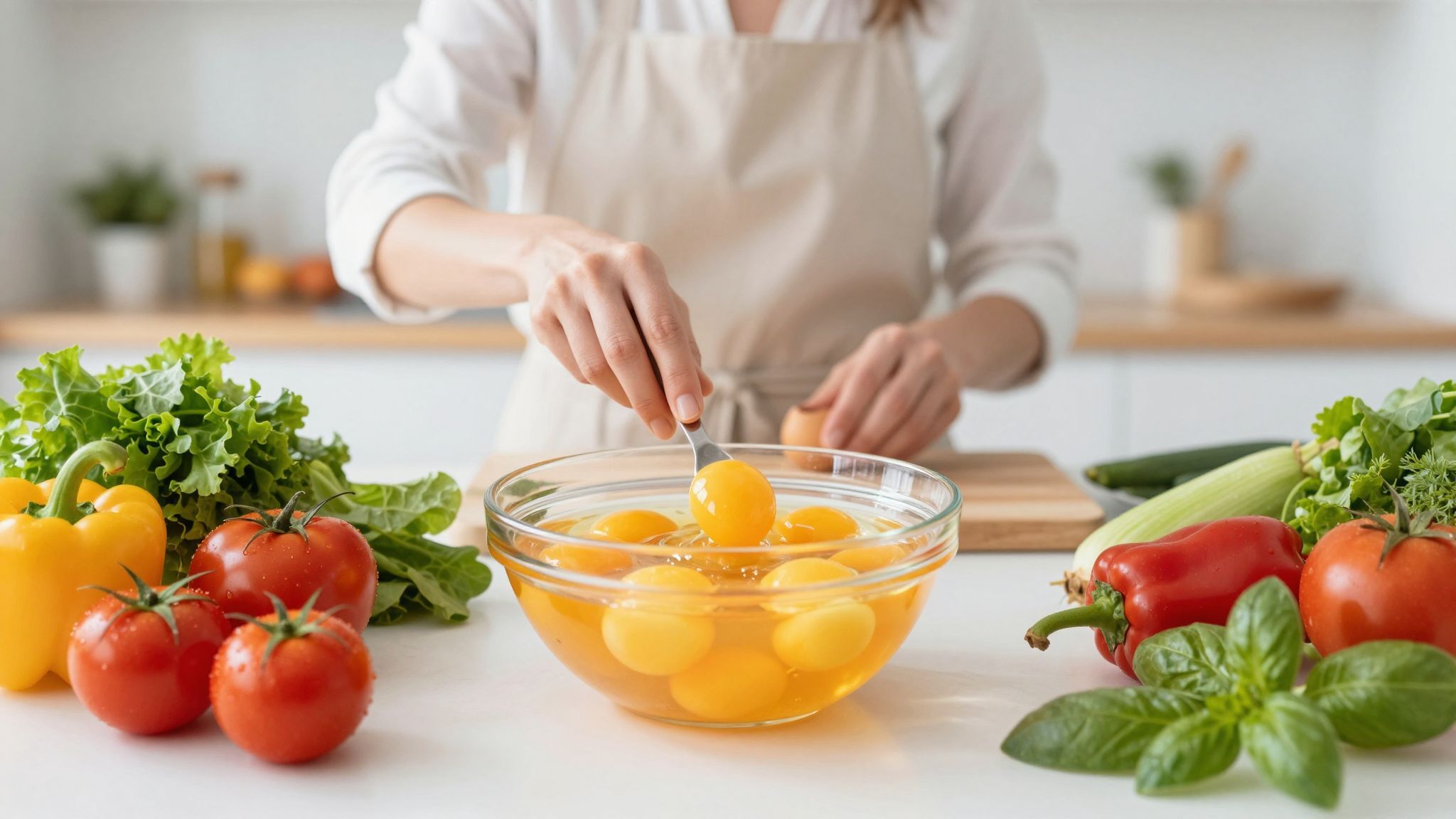 A tojássárgája gazdag kolinban, ami segíti az agy fejlődését.
