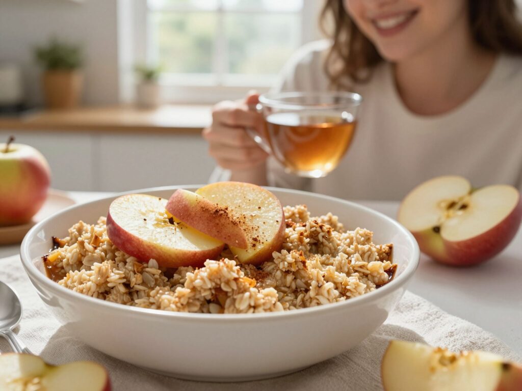 A tökéletes ráérős reggeli: illatos almás sült zabkása recept, ami felmelegít