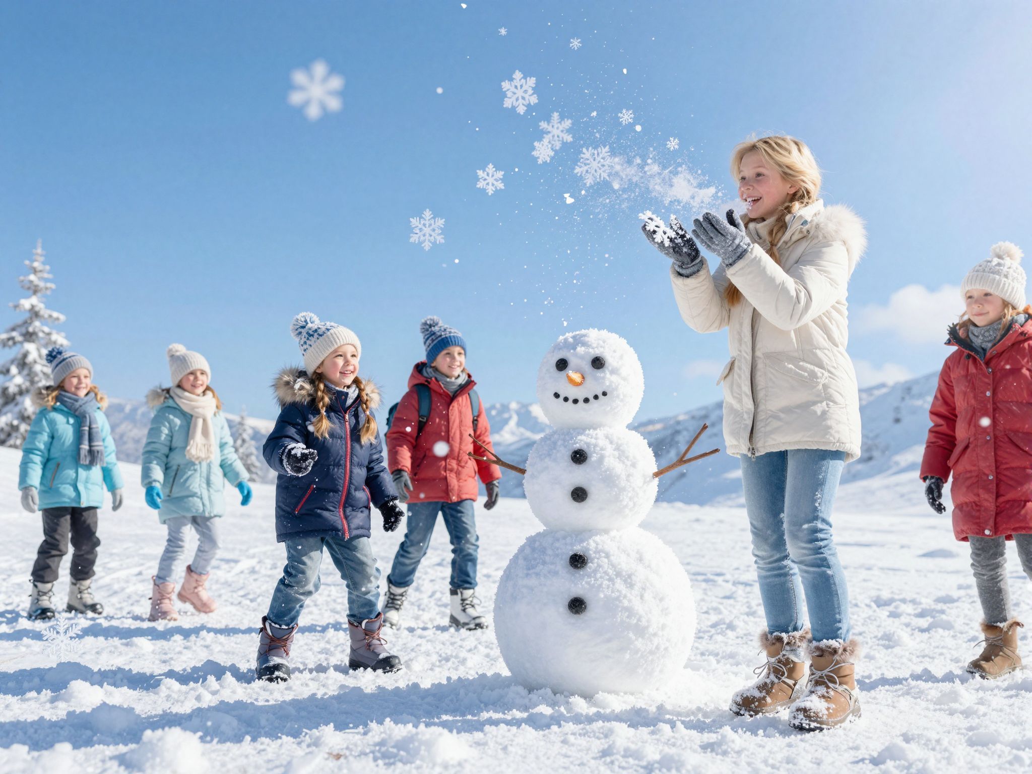 A hópelyhek egyedi mintázatai a víz kristályosodásának művei.