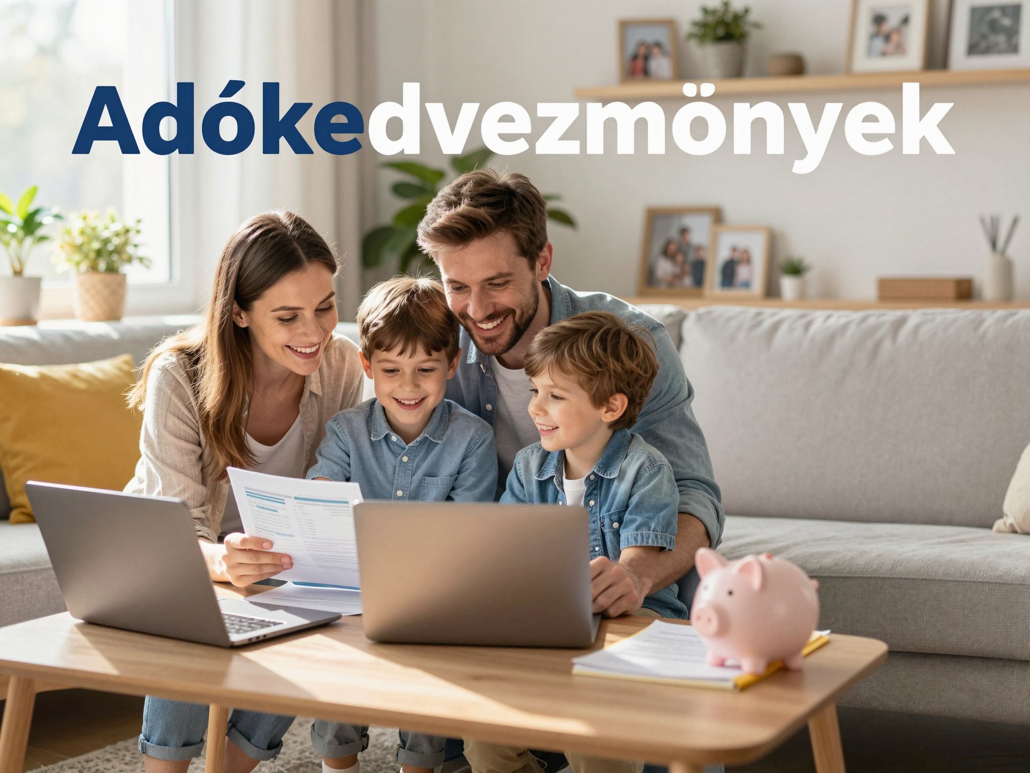 Az adókedvezmények csökkenthetik a családok pénzügyi terheit.