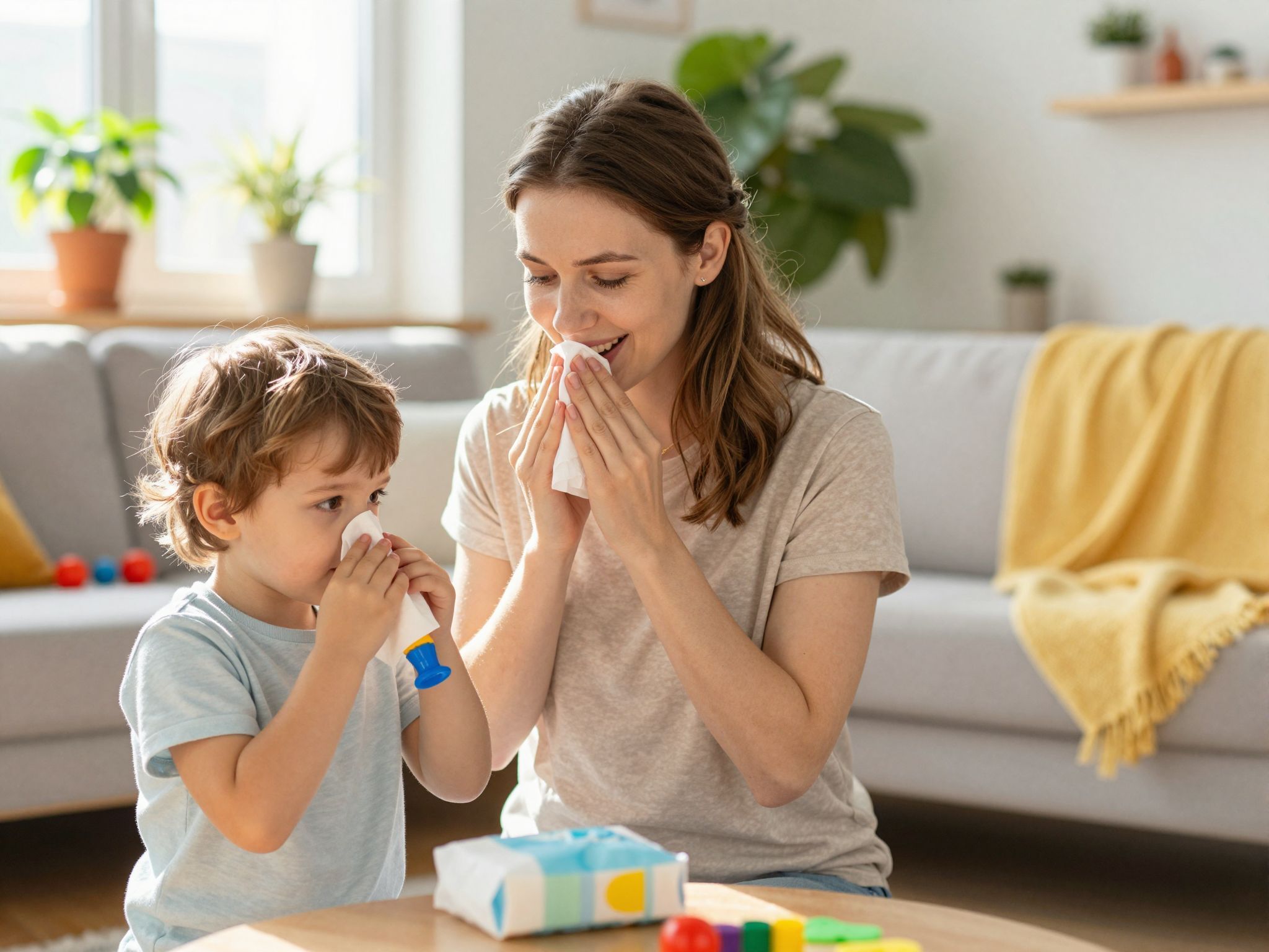 A félénkség gyakori akadály az orrfújás tanulásában.
