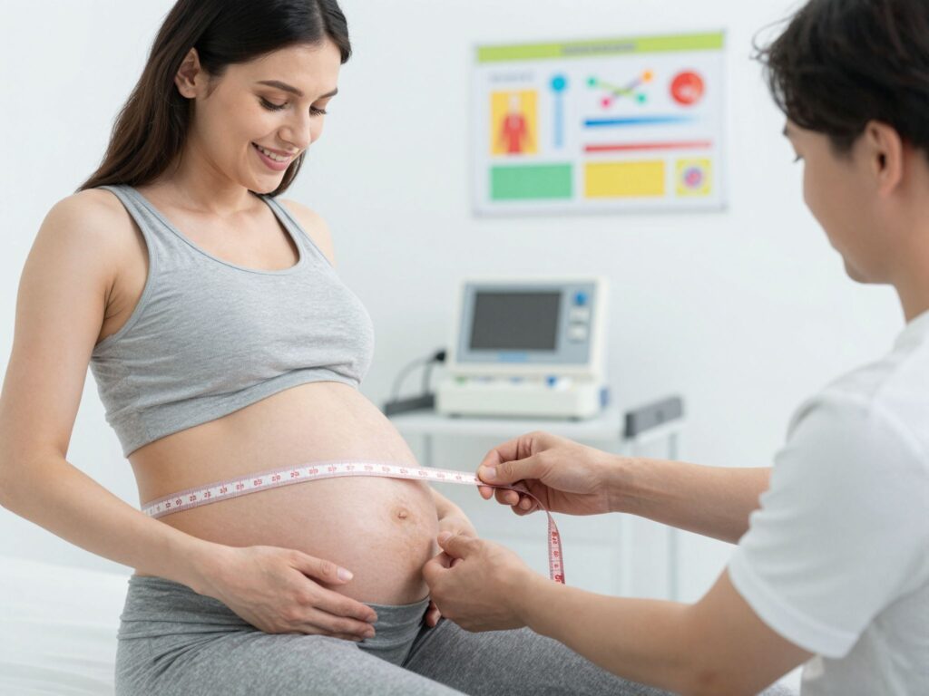 Az AC (abdominal circumference) mérés fontossága: mit mutat a magzat haskörfogata?