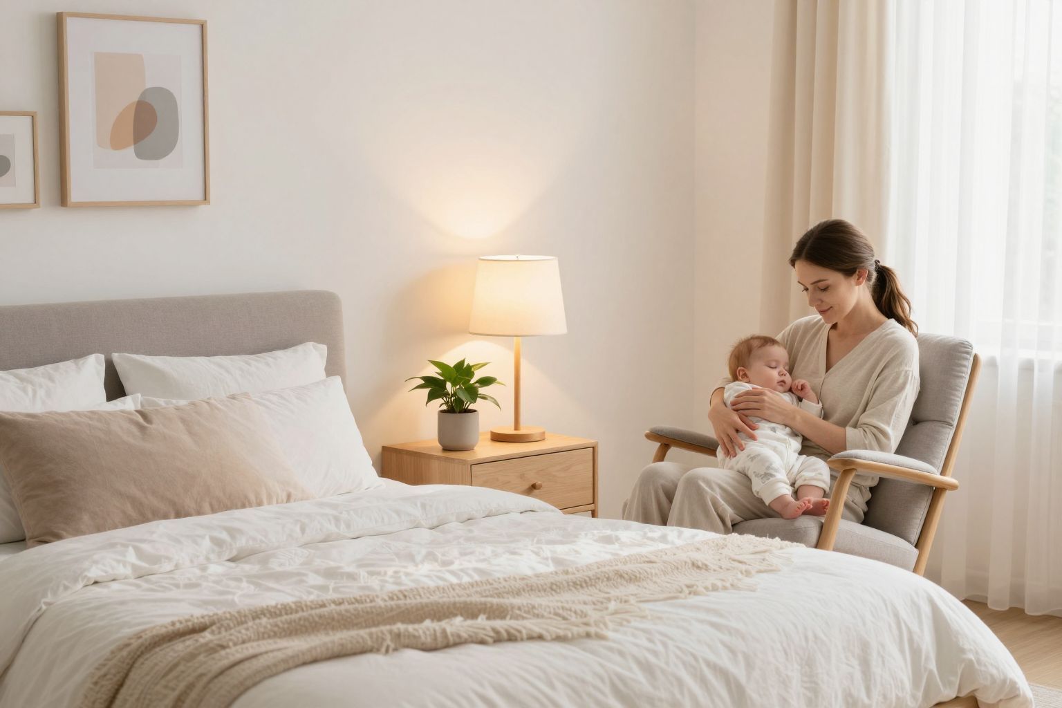 Az optimalizált alvási környezet segíti a csecsemők jobb alvását.