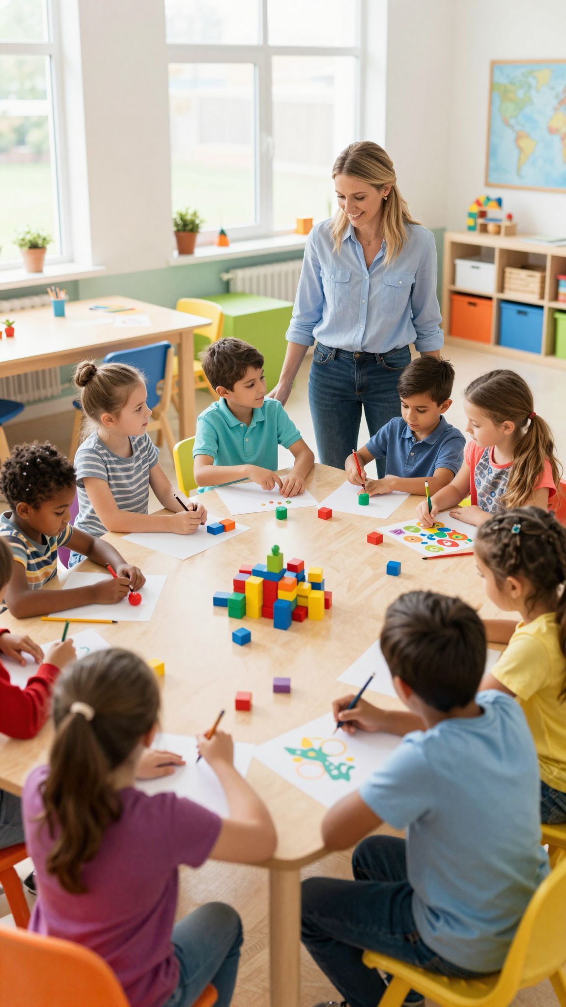 Az egyéni tervek segítik a tanulók fejlődésének nyomon követését.