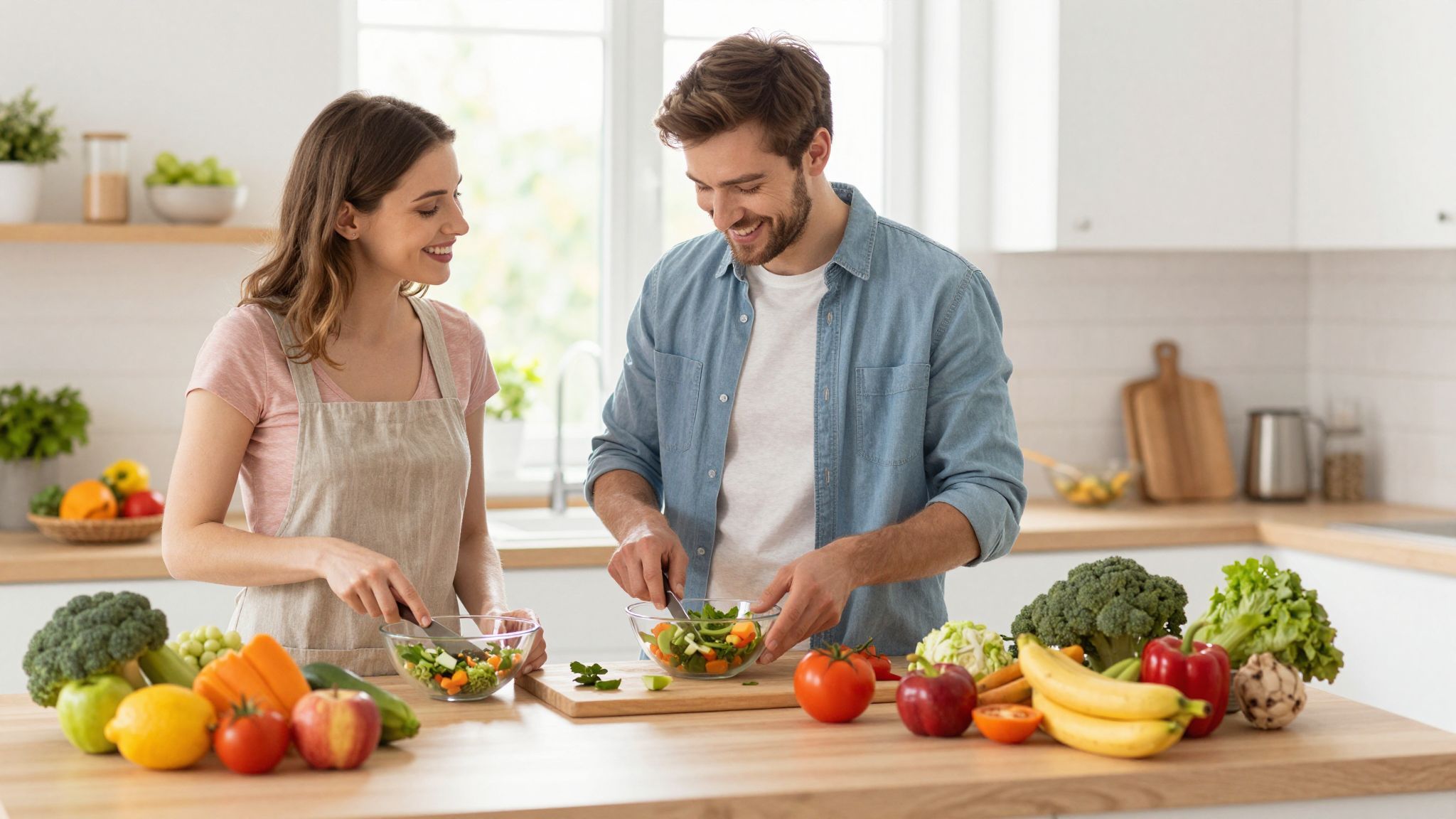 A helyes táplálkozás növelheti a fogantatás esélyeit.