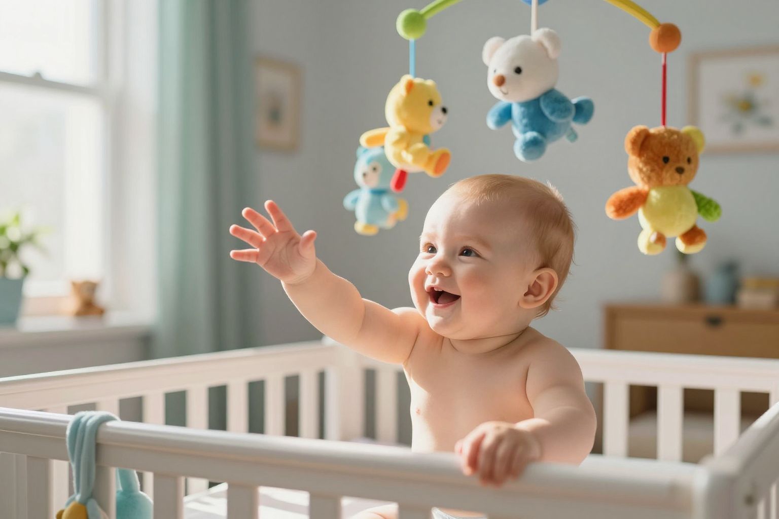 A csecsemők már az első hetekben érzik a szeretetet.