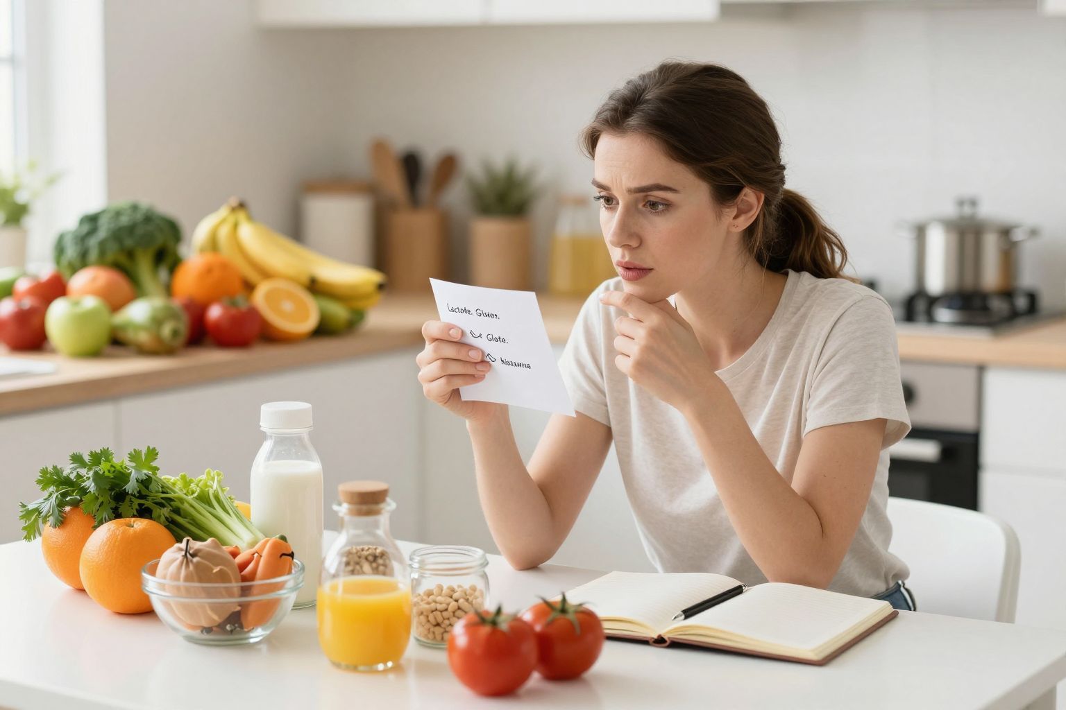 Az ételintoleranciák diagnózisához élelmiszernapló vezetése javasolt.