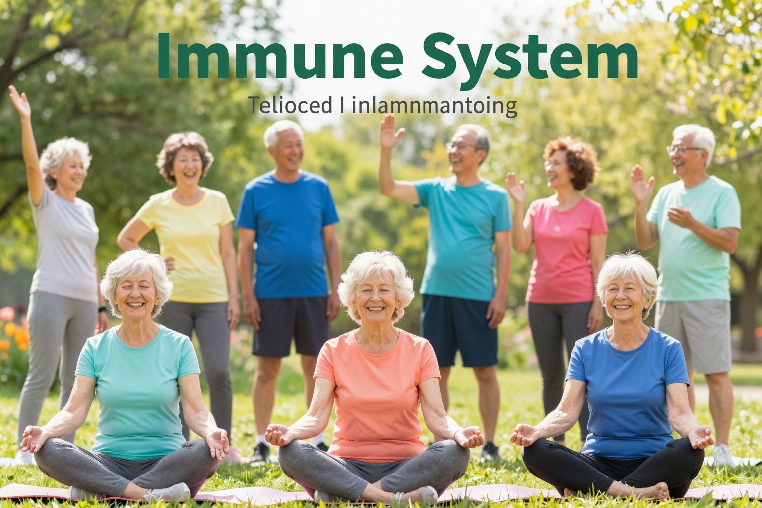 Az immunrendszer gyengülése felgyorsítja az öregedést.