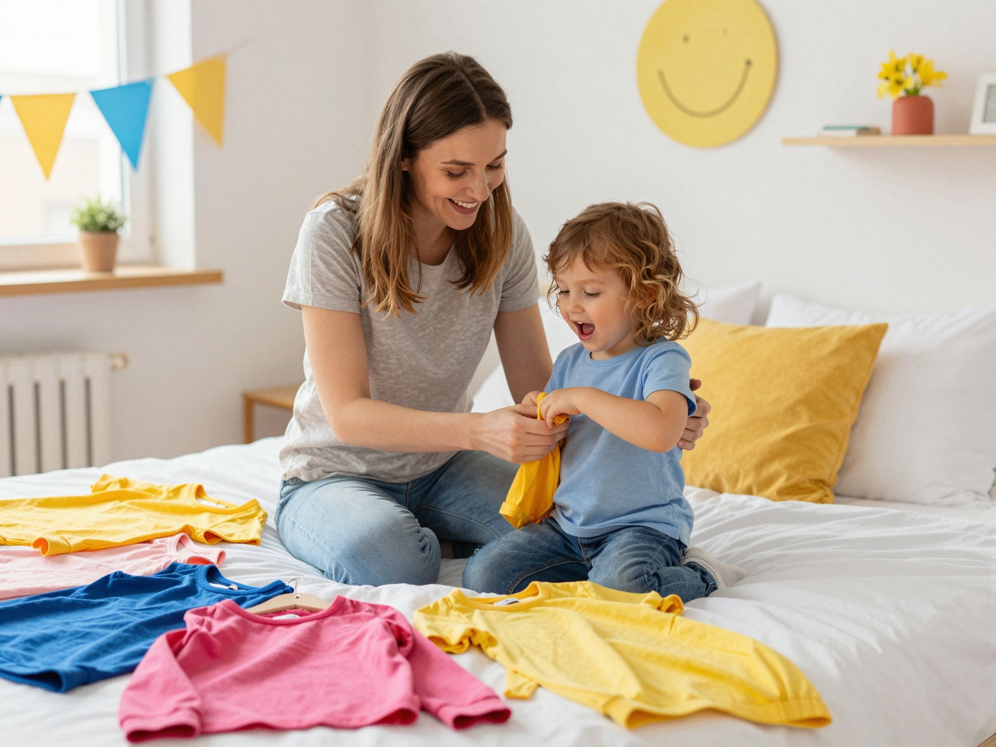 Az öltözködés fejleszti a gyerekek önállóságát és döntéshozatalát.