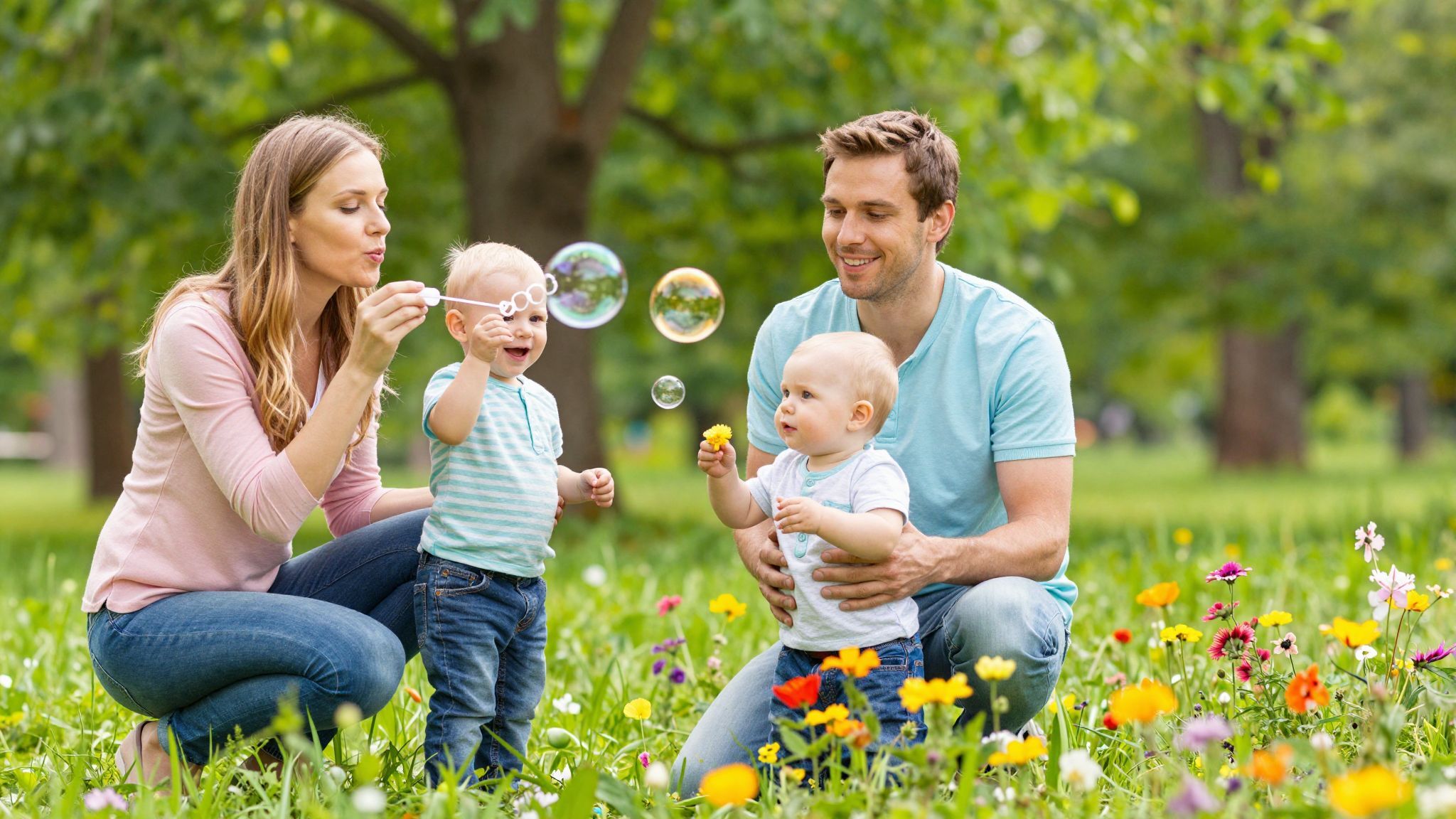 A baba mosolya a legegyszerűbb örömforrás.