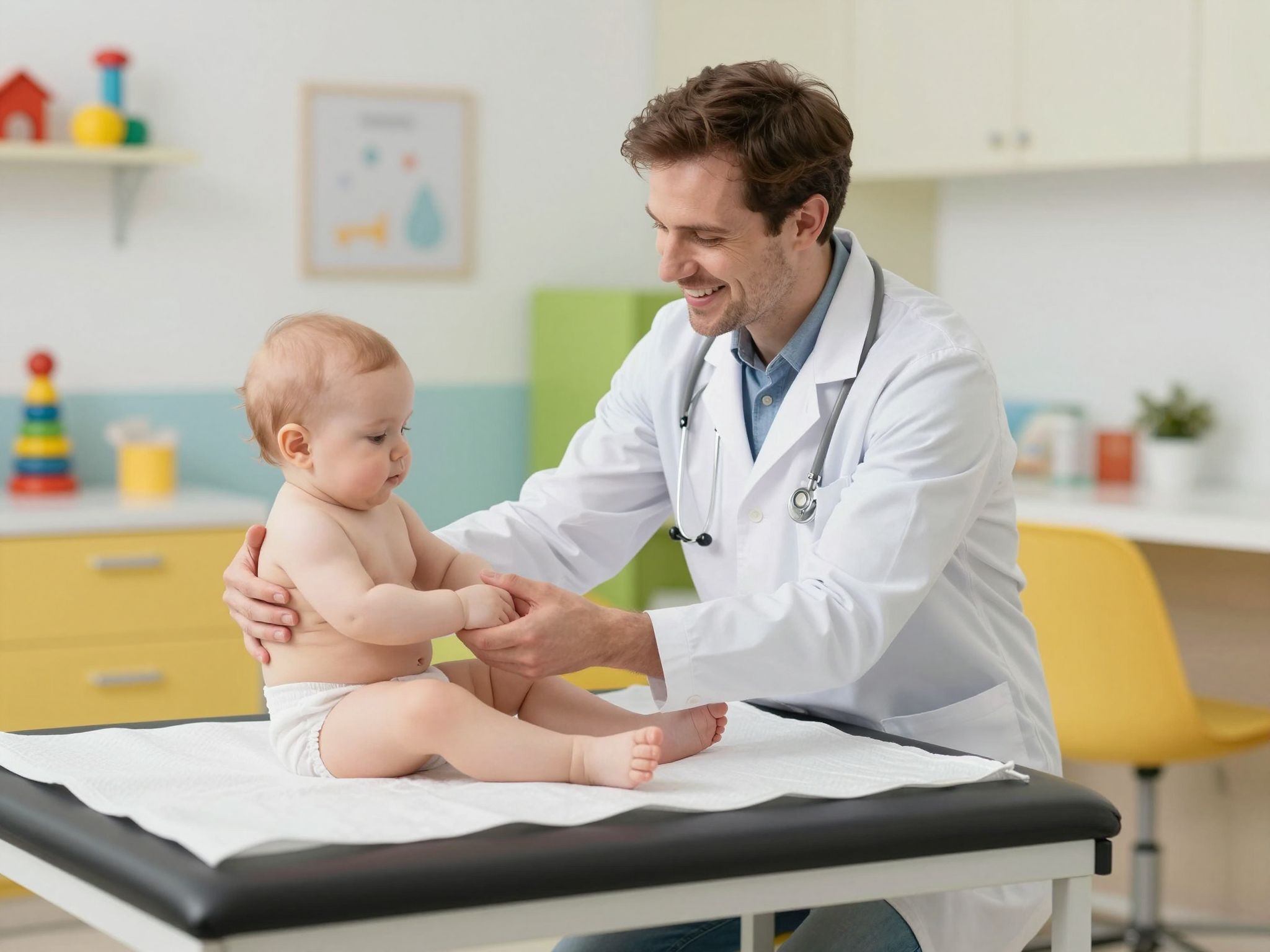 Az ortopédiai szűrés segít a csípőficam korai felismerésében.