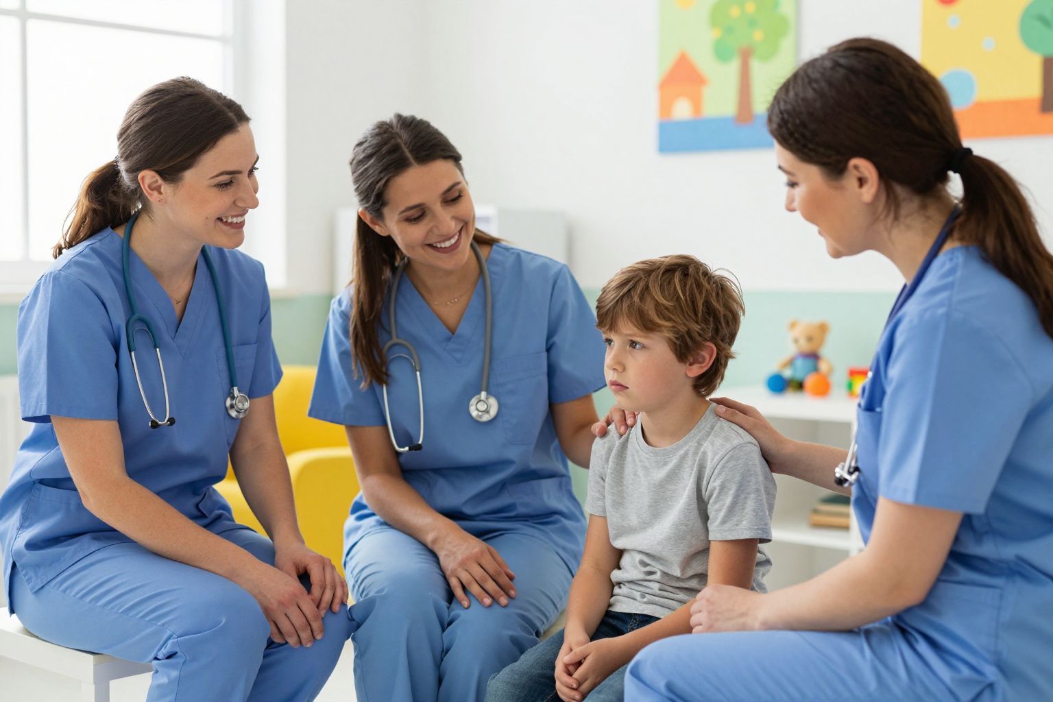 Az orvosi csapat szakértelme segíthet a félelmek leküzdésében.