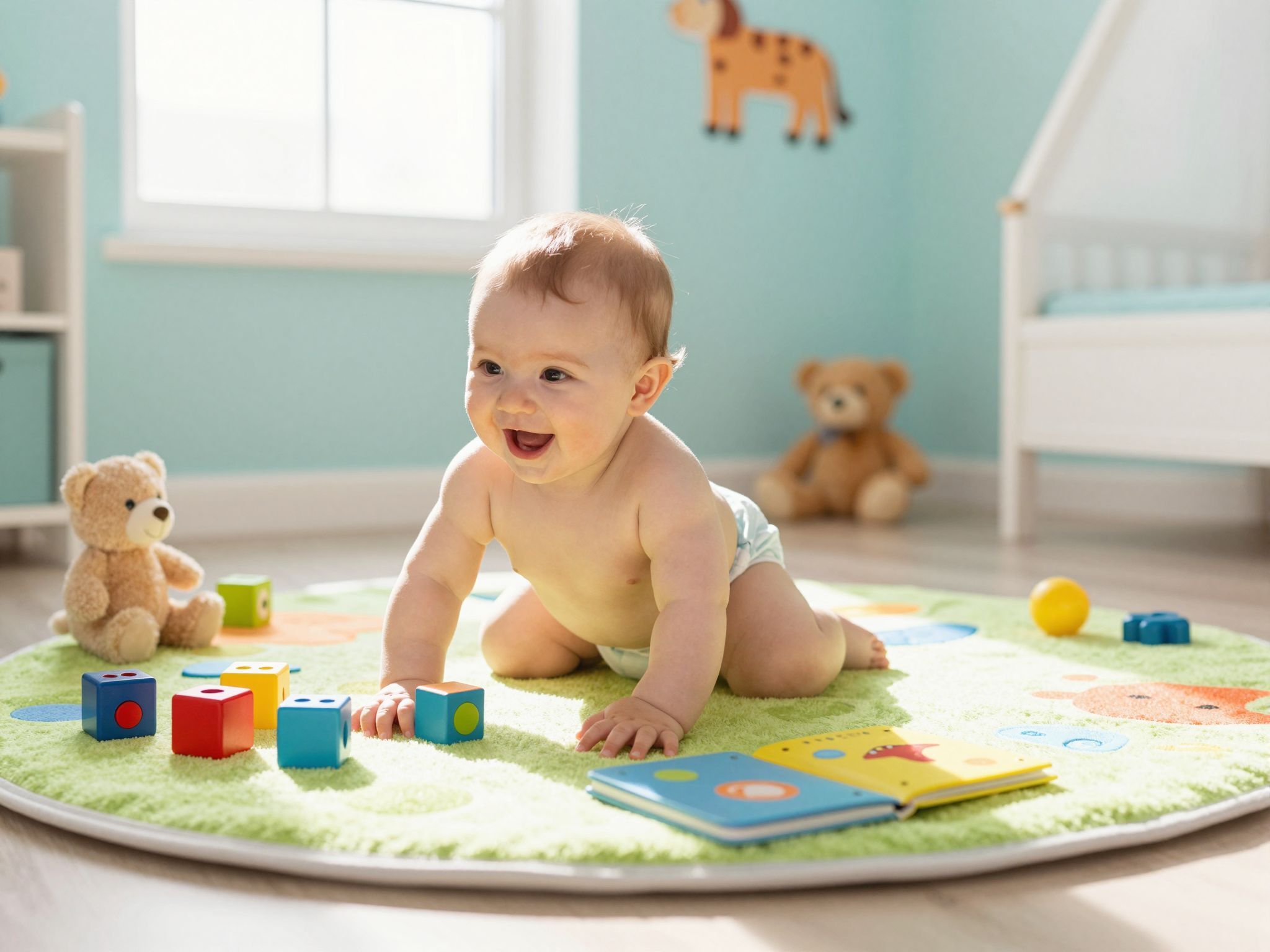 A csecsemőkorban a neuronok gyorsan összekapcsolódnak.