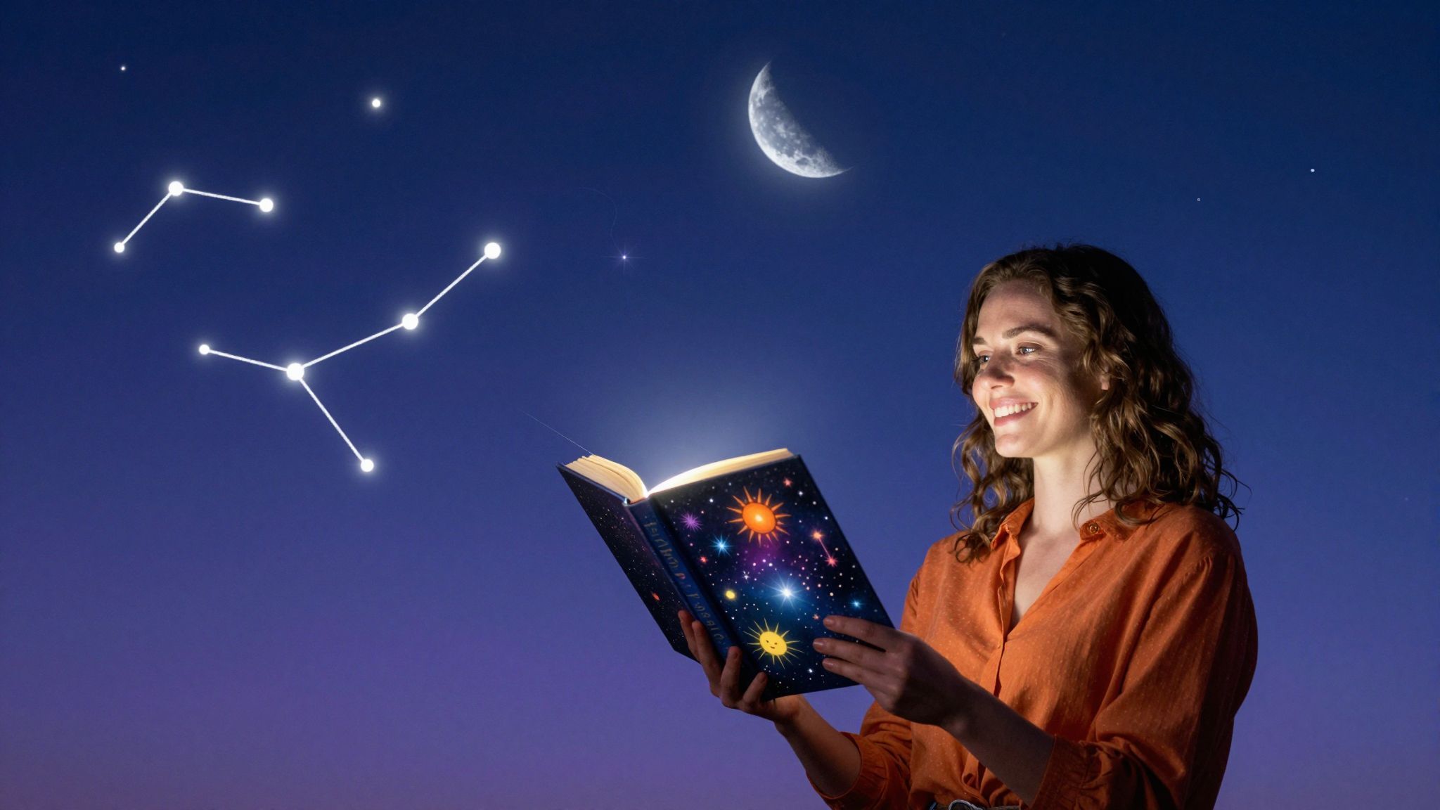 A csillagképek sok lánynevet ihlettek az égből.