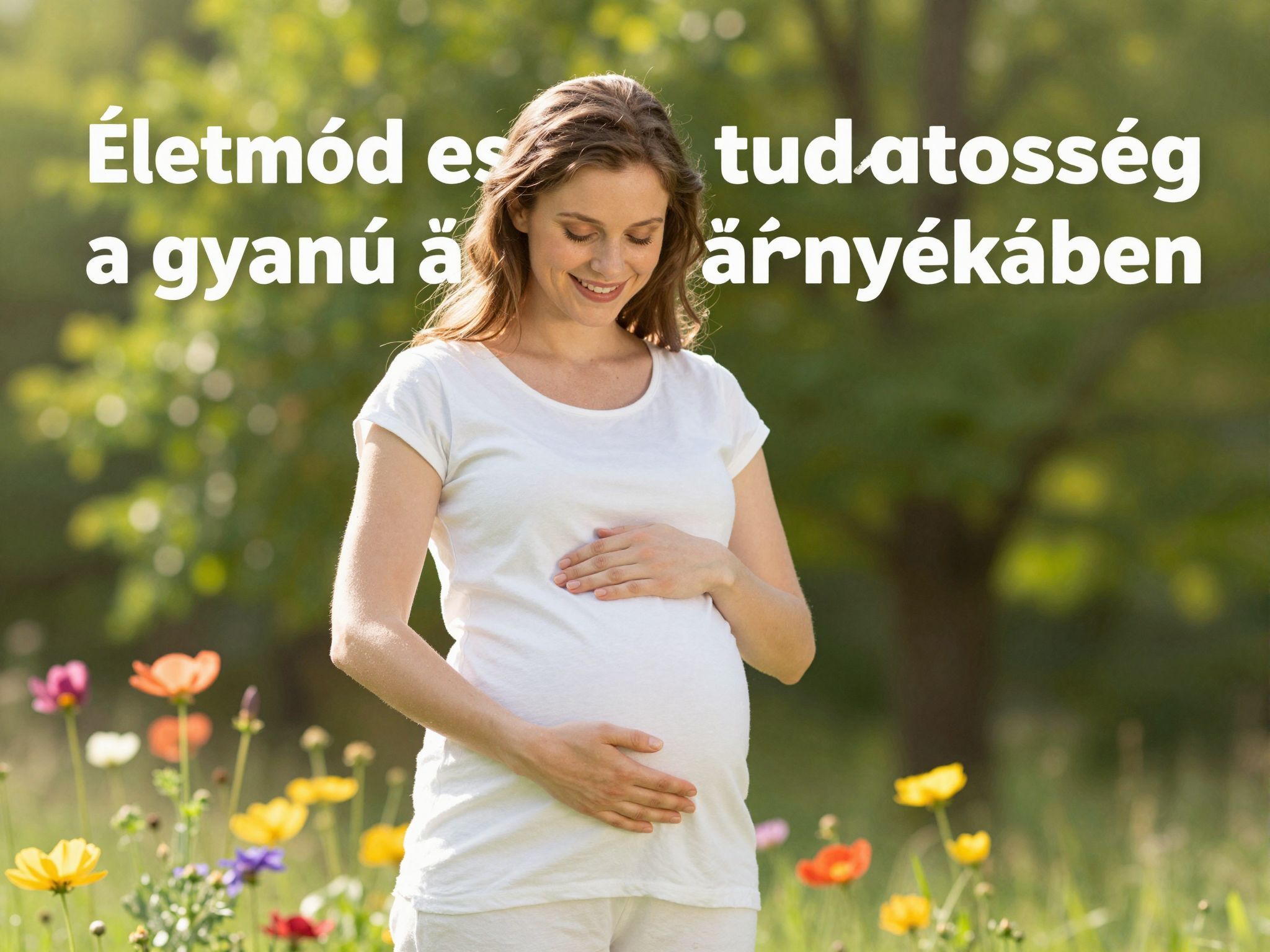 A tudatos életmód segíthet a terhességi tünetek felismerésében.