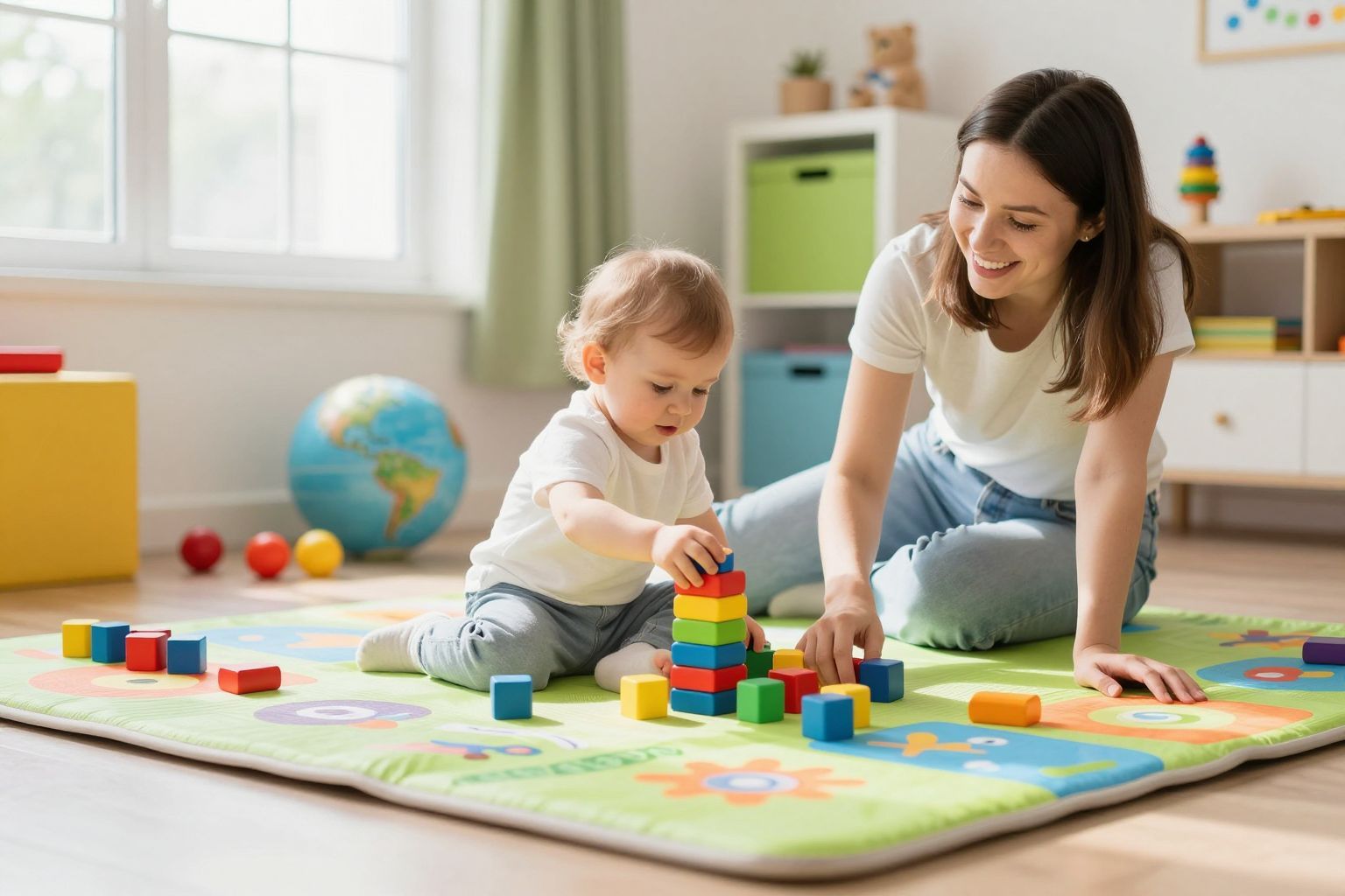 Játékos tanulás segíti a kognitív fejlődést.