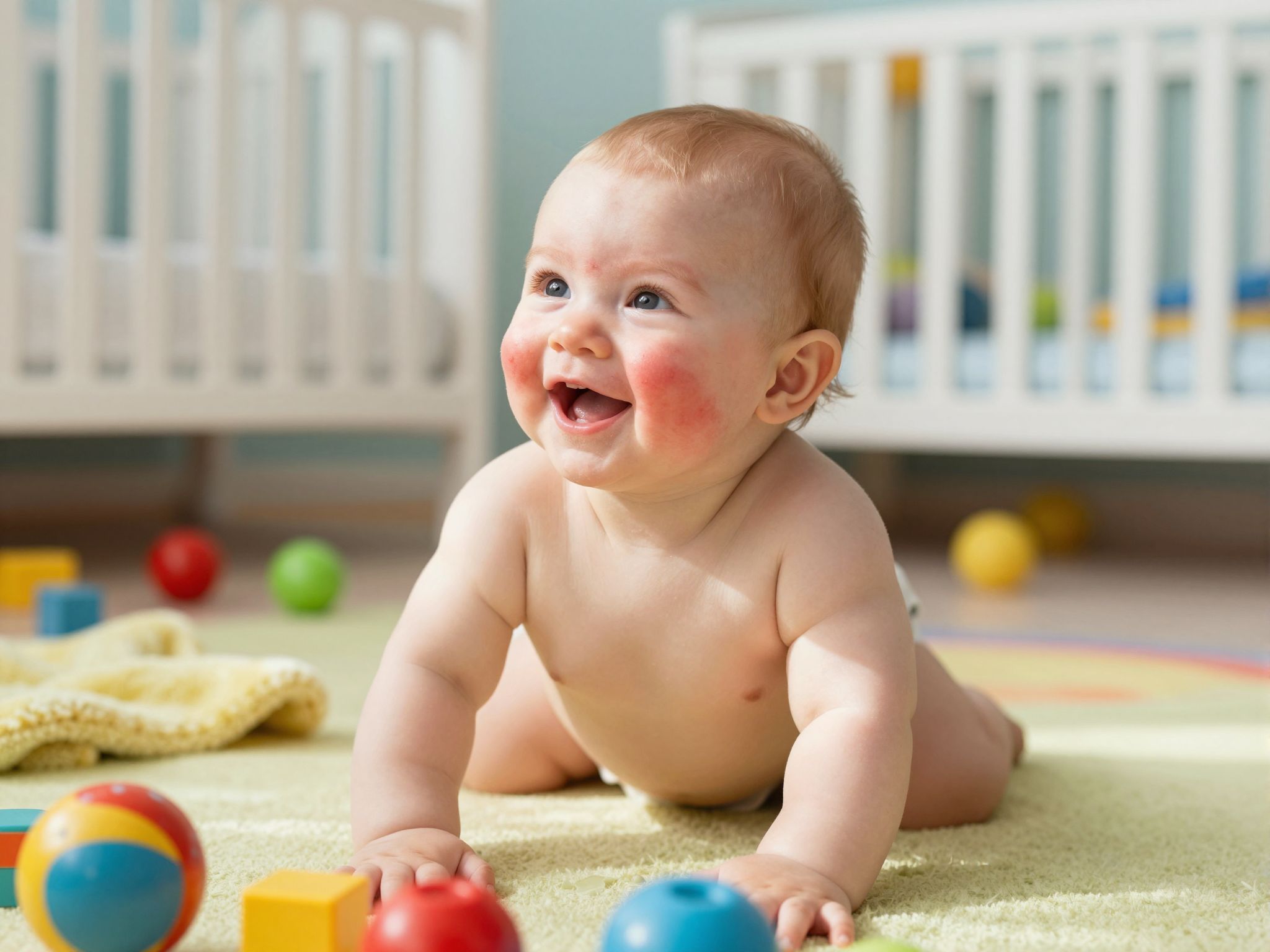 A csecsemők bőrbetegségei gyorsan terjedhetnek, figyeljünk rájuk!