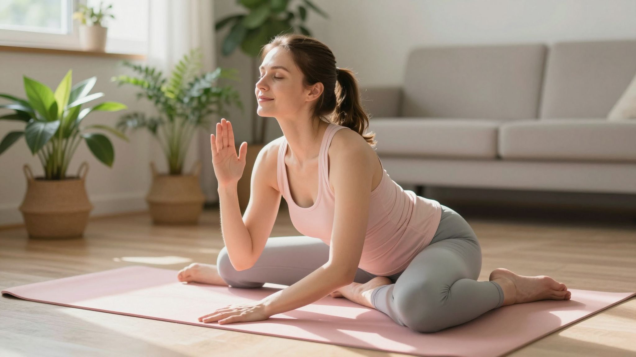 A harmadik héten a finom mozgásformák segítenek a regenerációban.