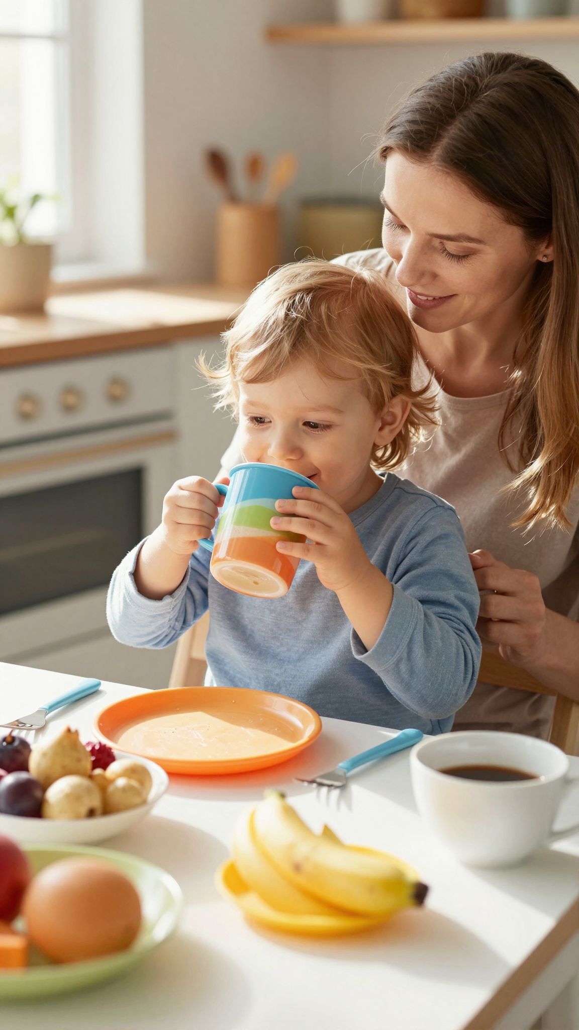 Folyadékpótlás elengedhetetlen a kisgyermekek influenza alatt.